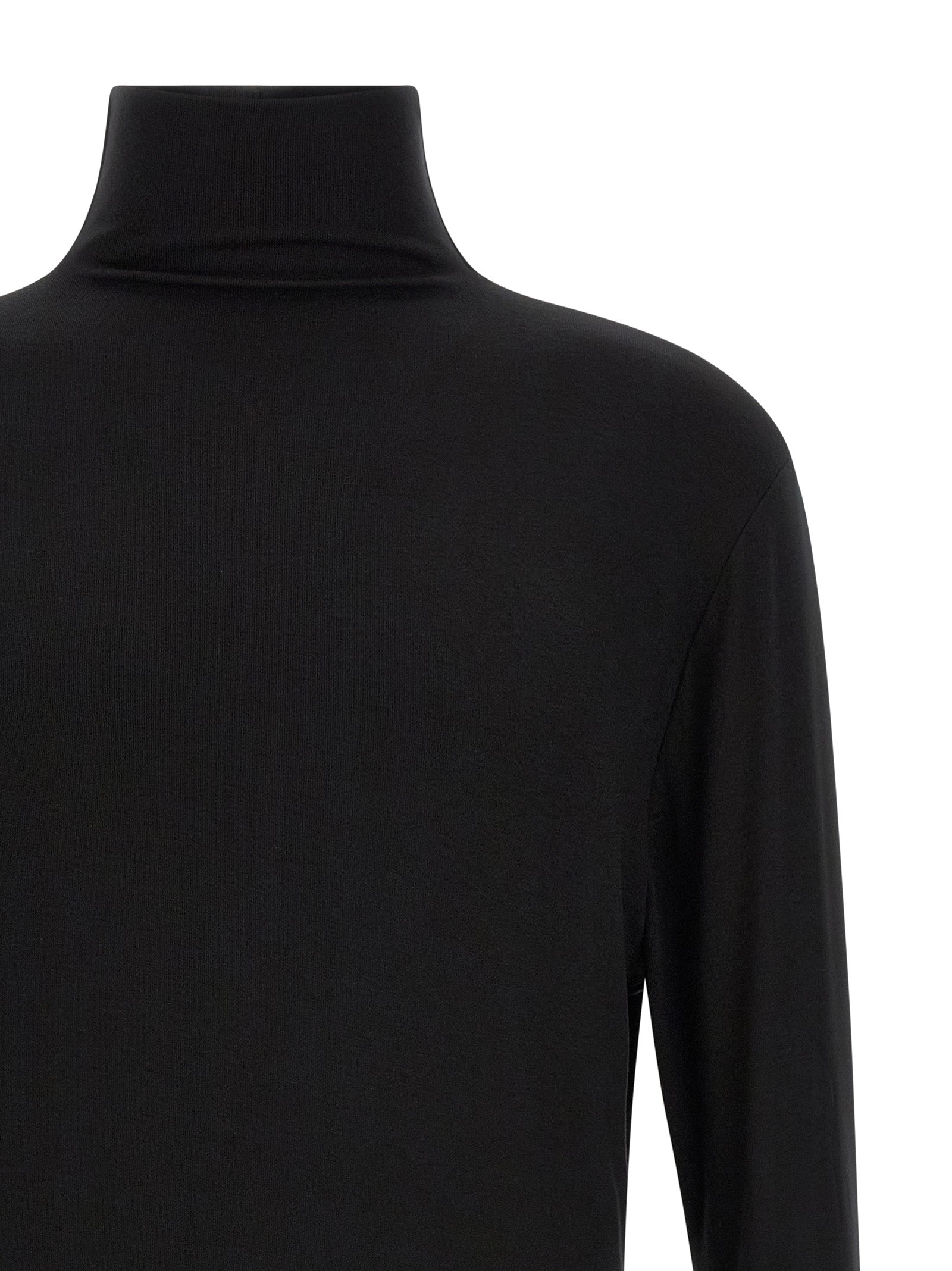 Thom Krom Black Viscose Cardigan