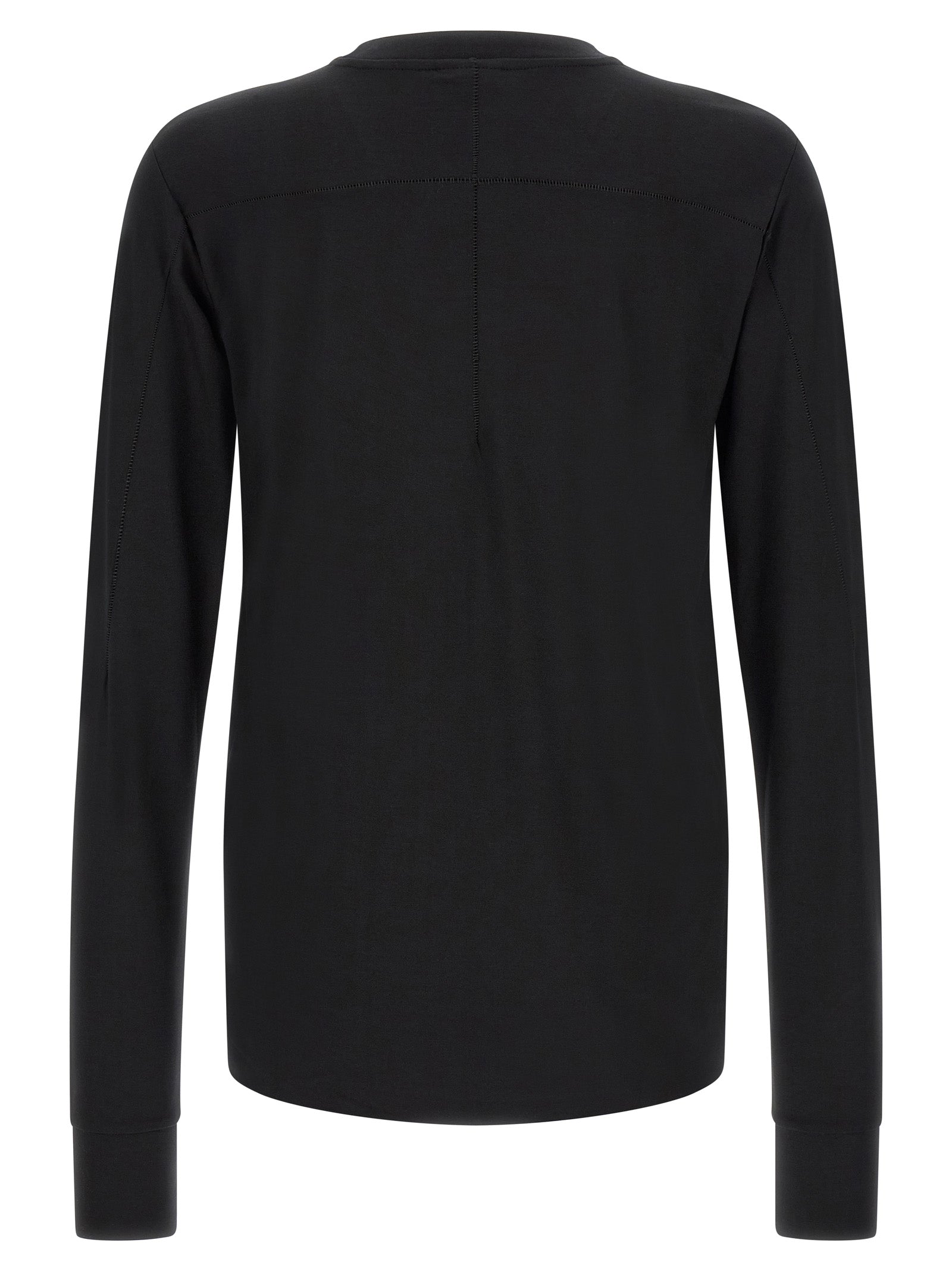 Thom Krom Black Viscose T-Shirt