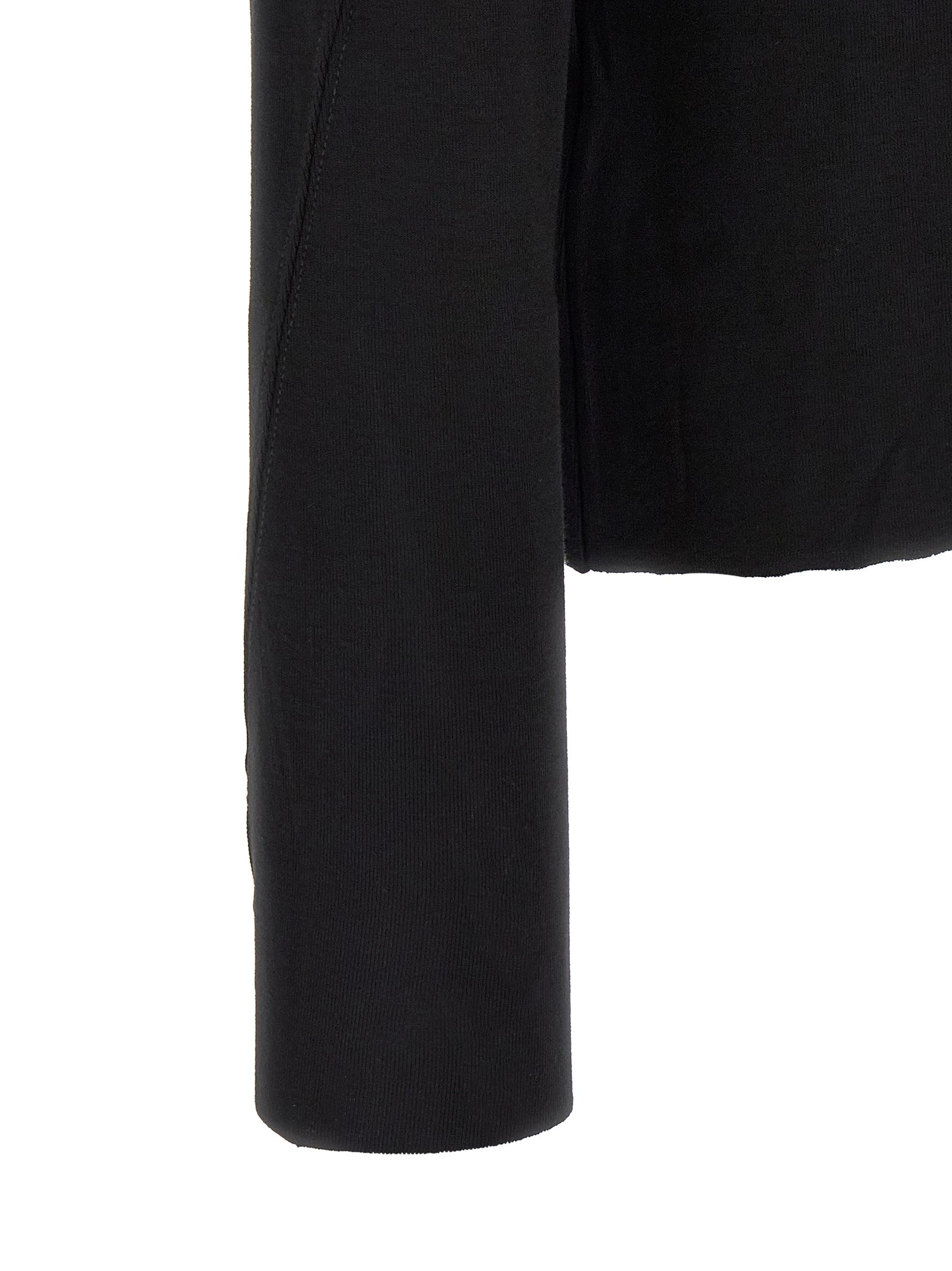 Thom Krom Black Viscose Cardigan