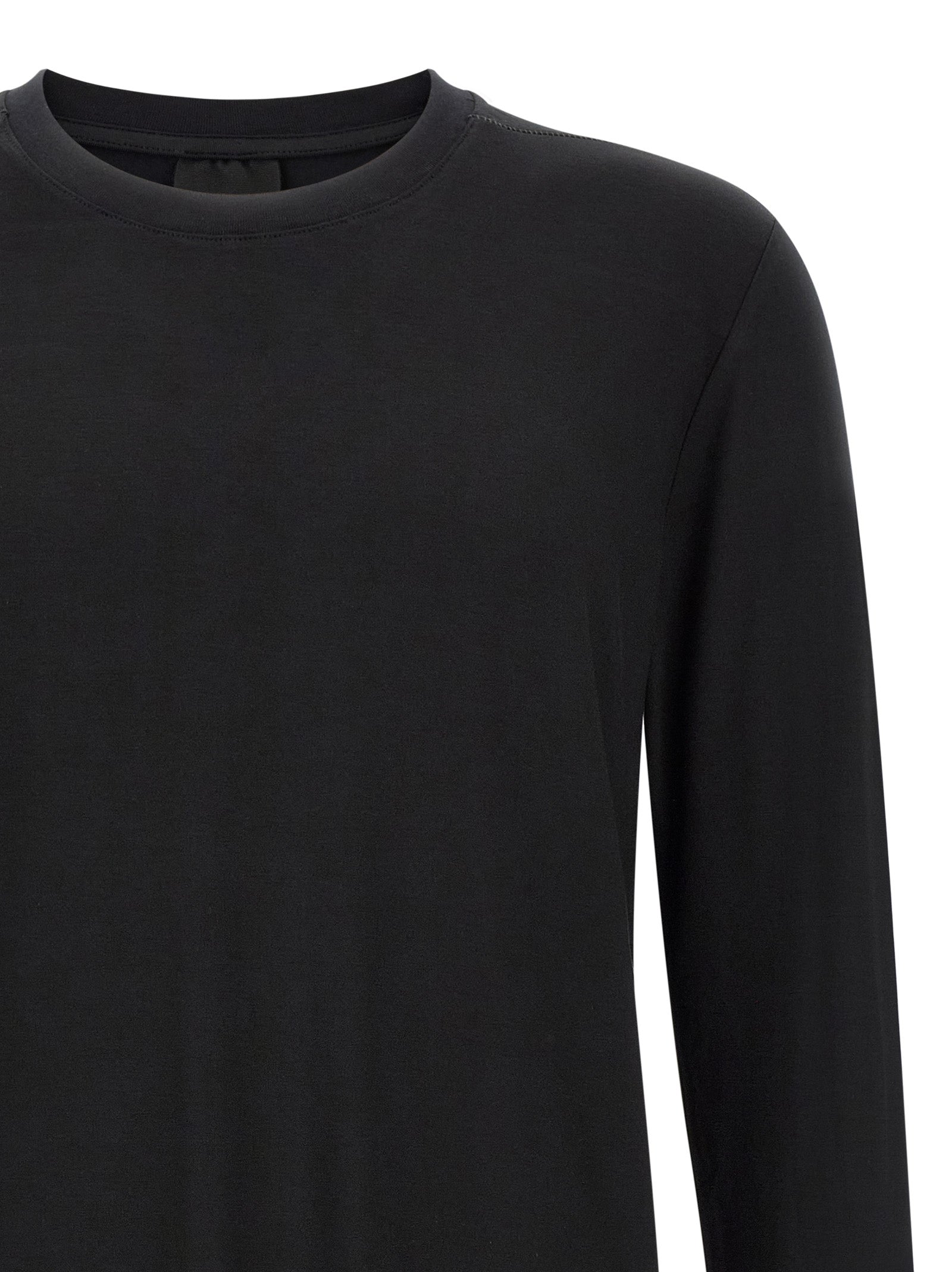 Thom Krom Black Viscose T-Shirt