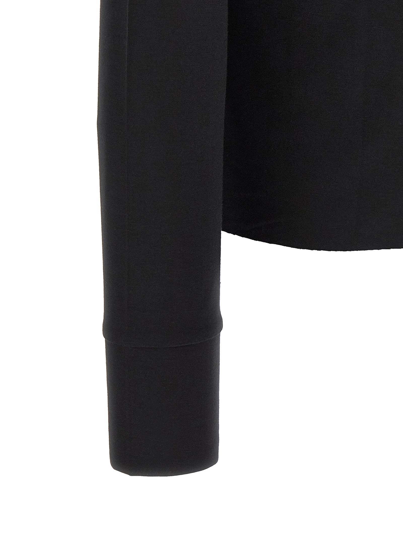 Thom Krom Black Viscose T-Shirt