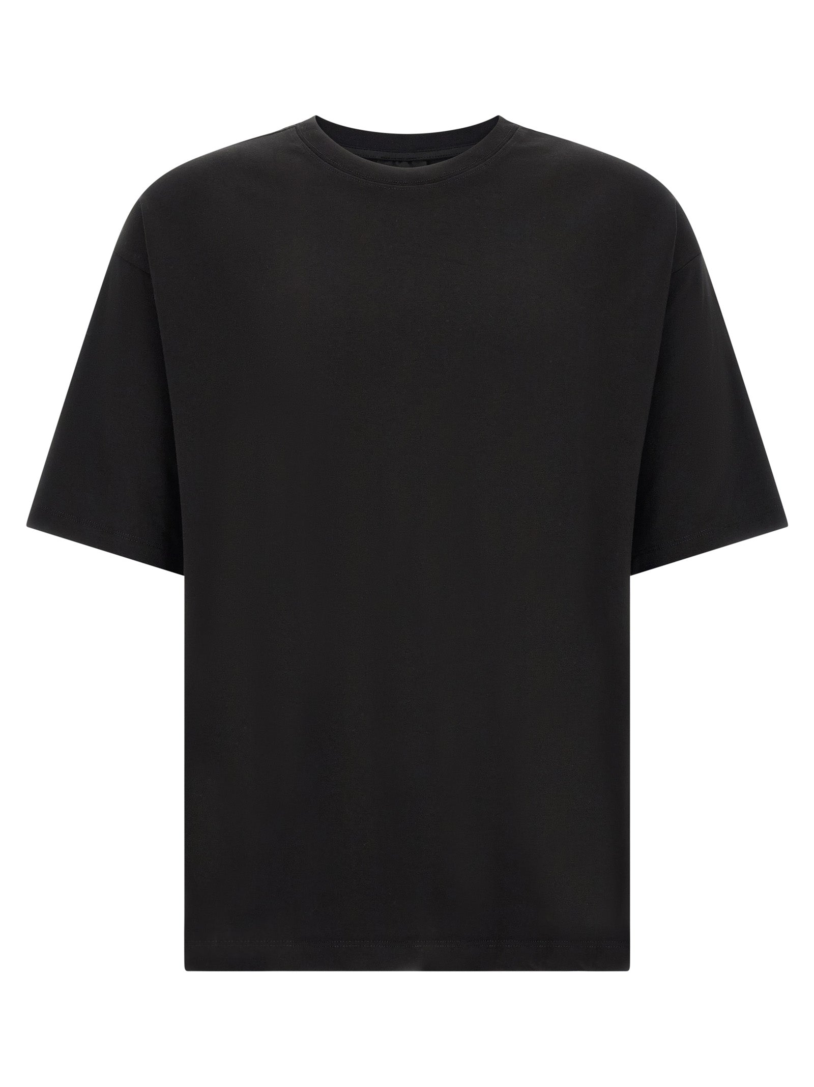 Thom Krom Black Cotton T-Shirt