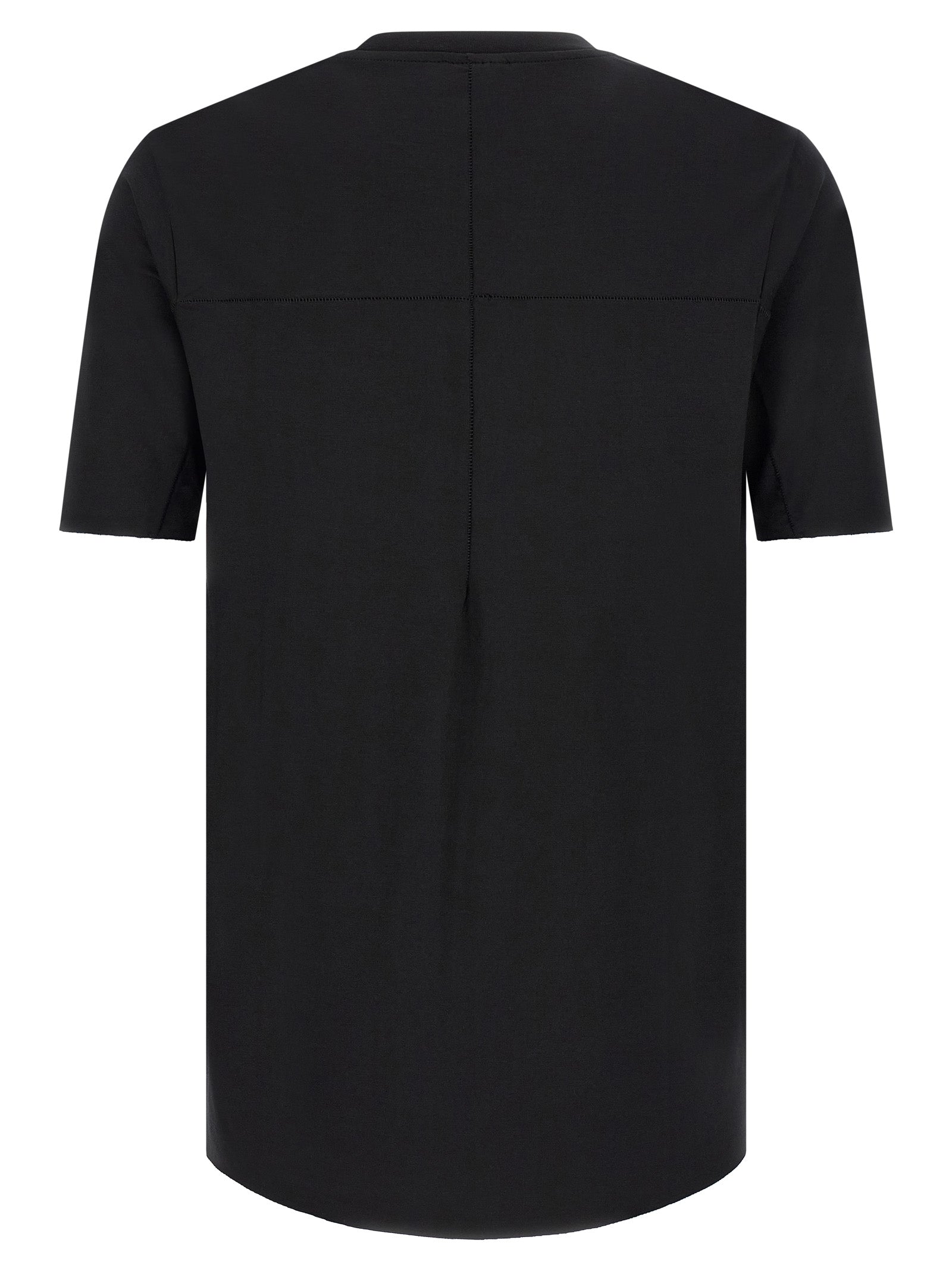 Thom Krom Black Viscose T-Shirt