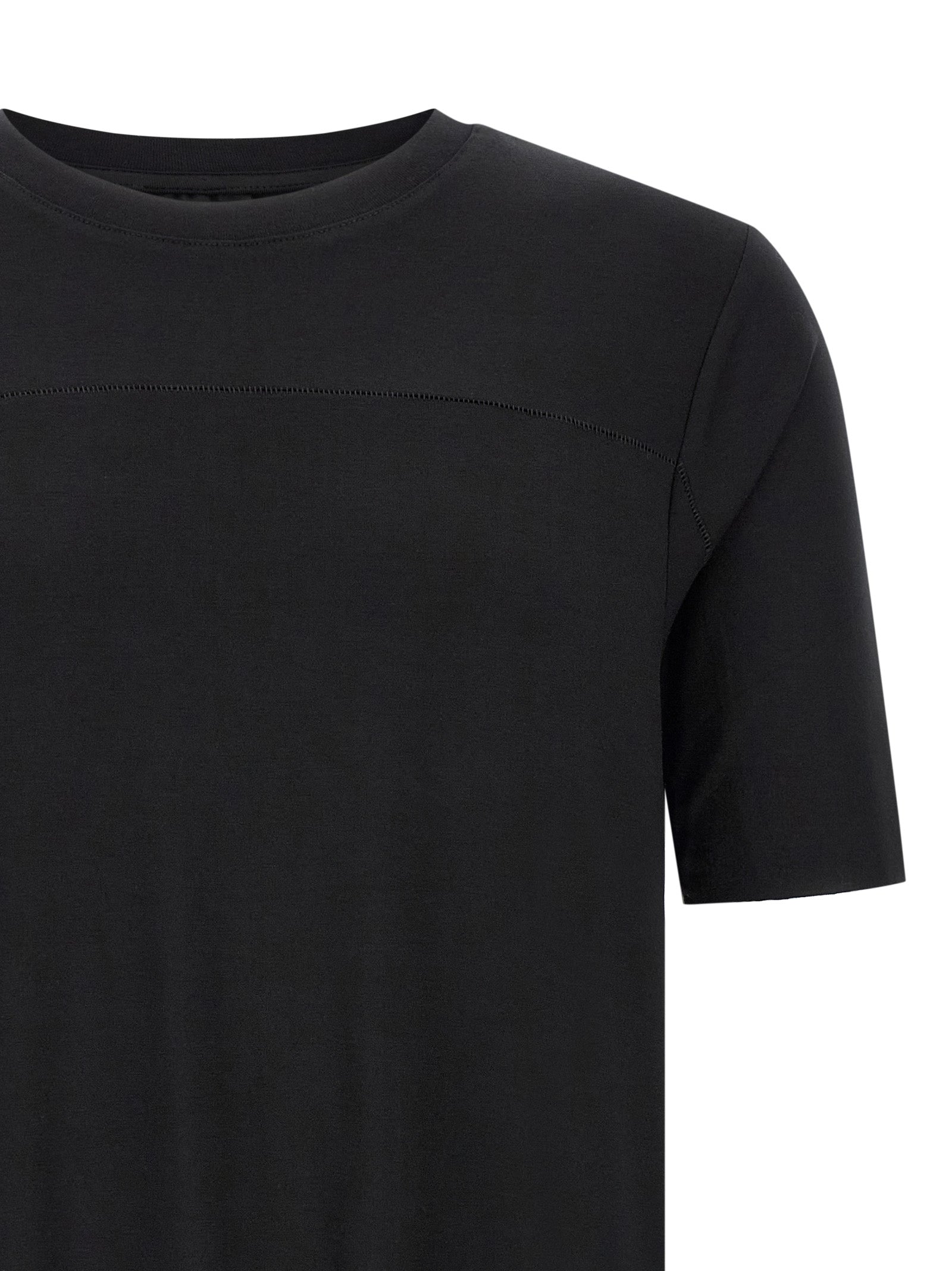 Thom Krom Black Viscose T-Shirt
