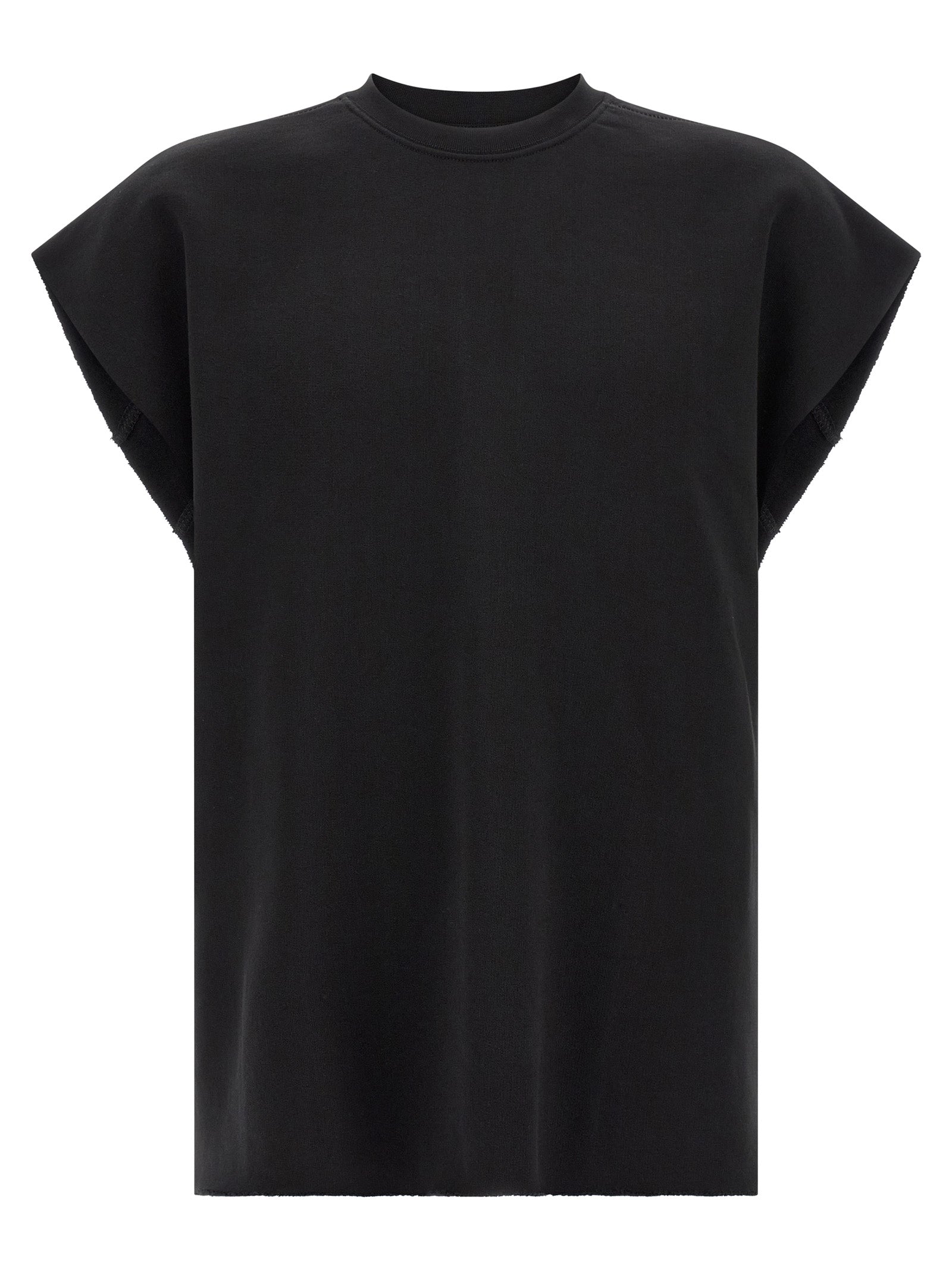 Thom Krom Black Cotton Sweatshirt
