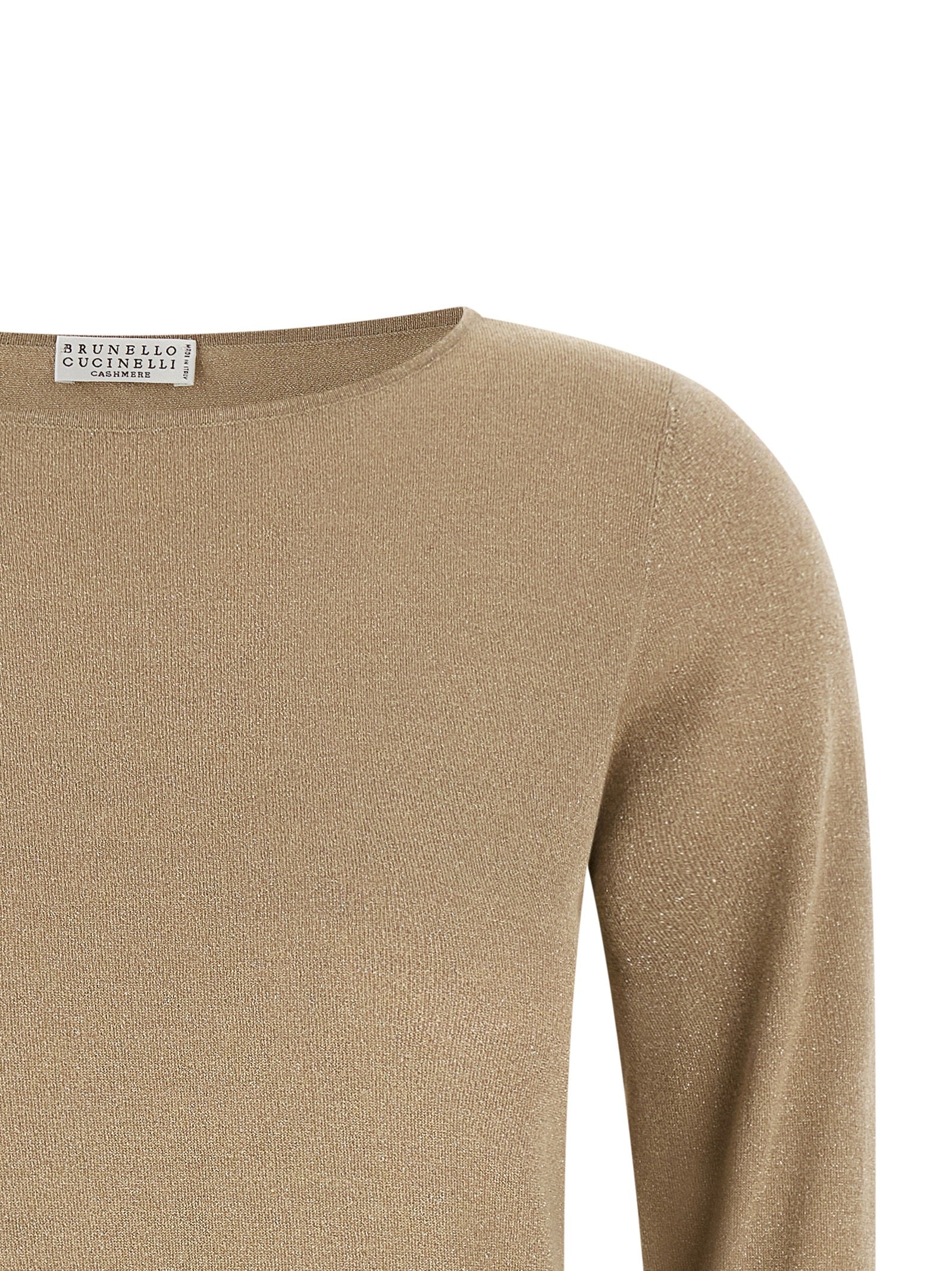 Brunello Cucinelli Beige Cashmere Cardigan