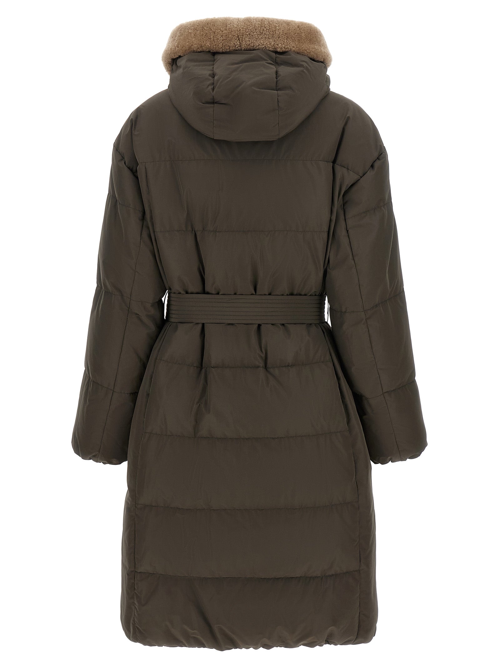 Brunello Cucinelli Bicolor Cotton Coat