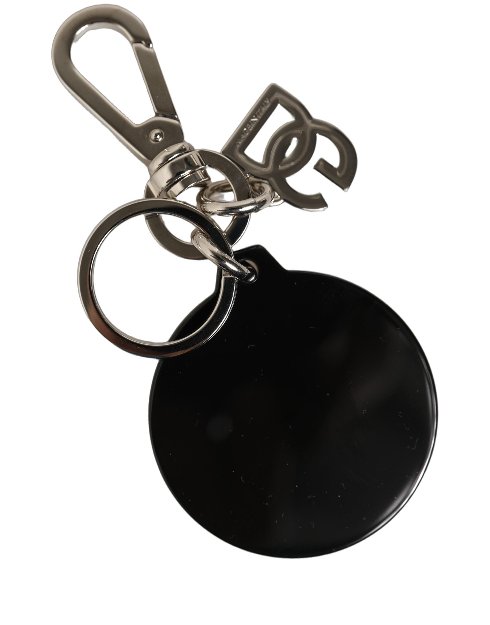 Dolce & Gabbana Black Kaisen Panda Chibi Charm Metal Keychain Keyring