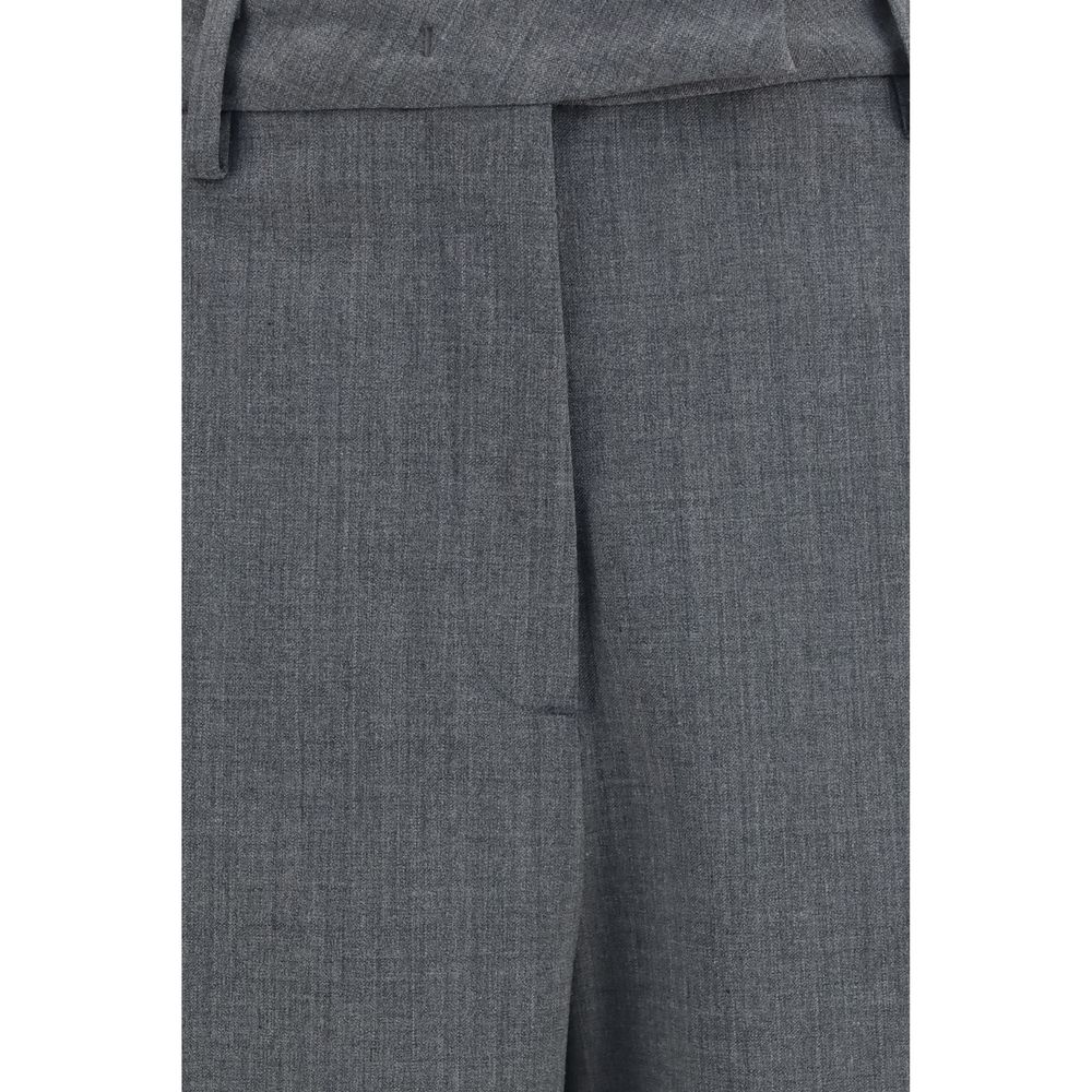 The Latest Gray Polyester Dress Pants