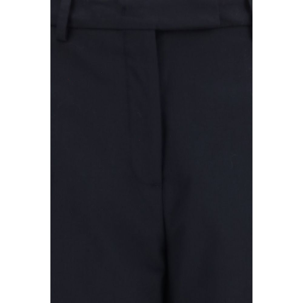 The Latest Blue Polyester Dress Pants