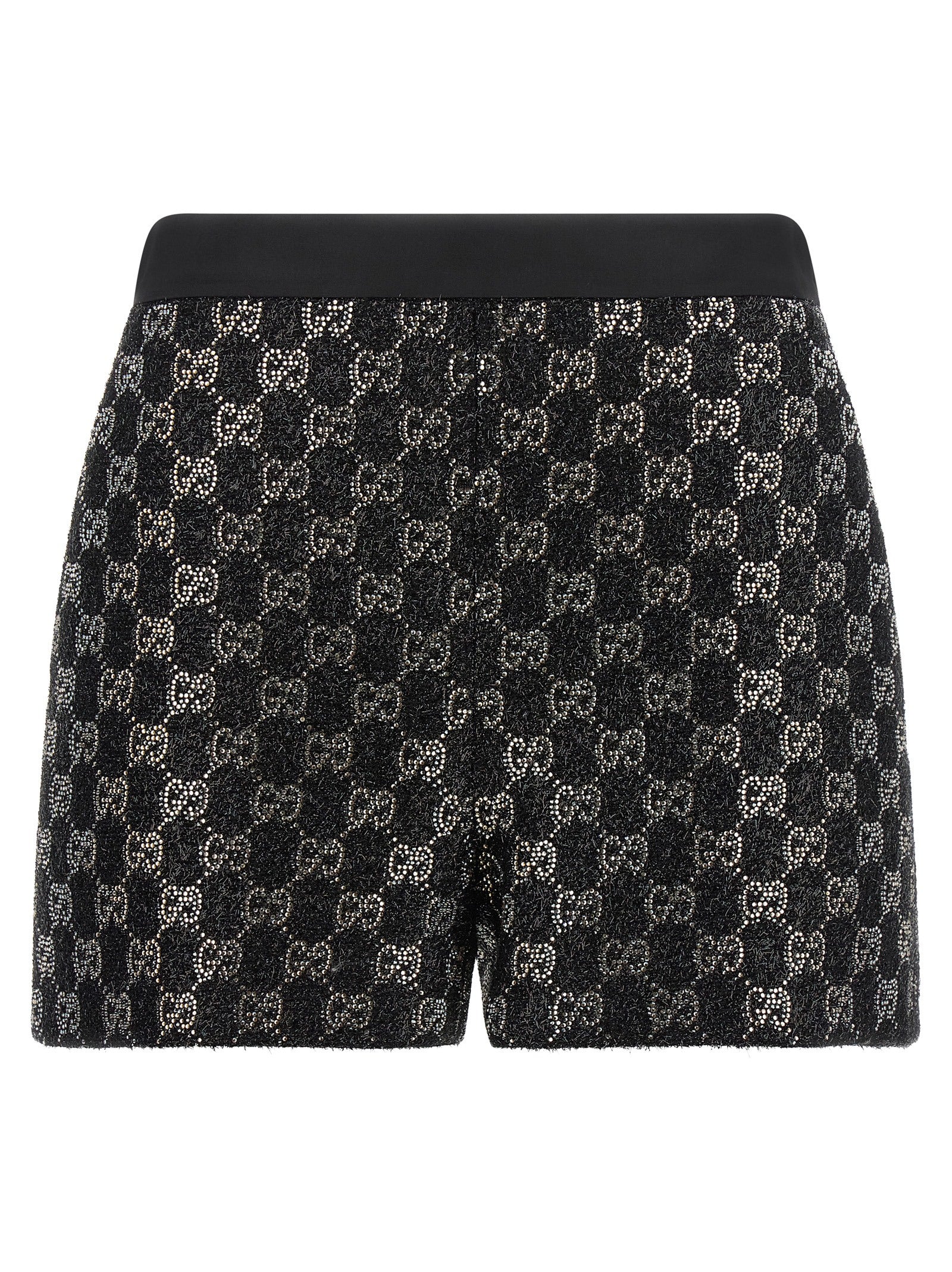 Gucci Black Viscose Short And Mini Shorts