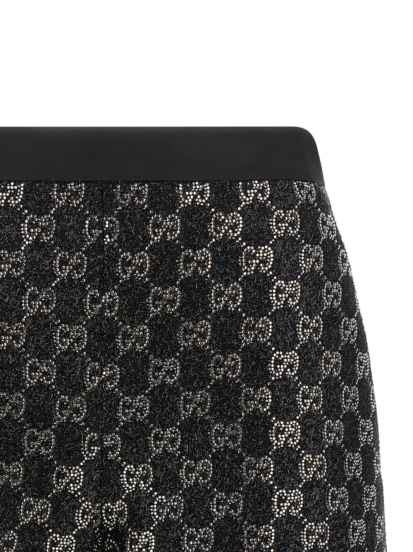 Gucci Black Viscose Short And Mini Shorts