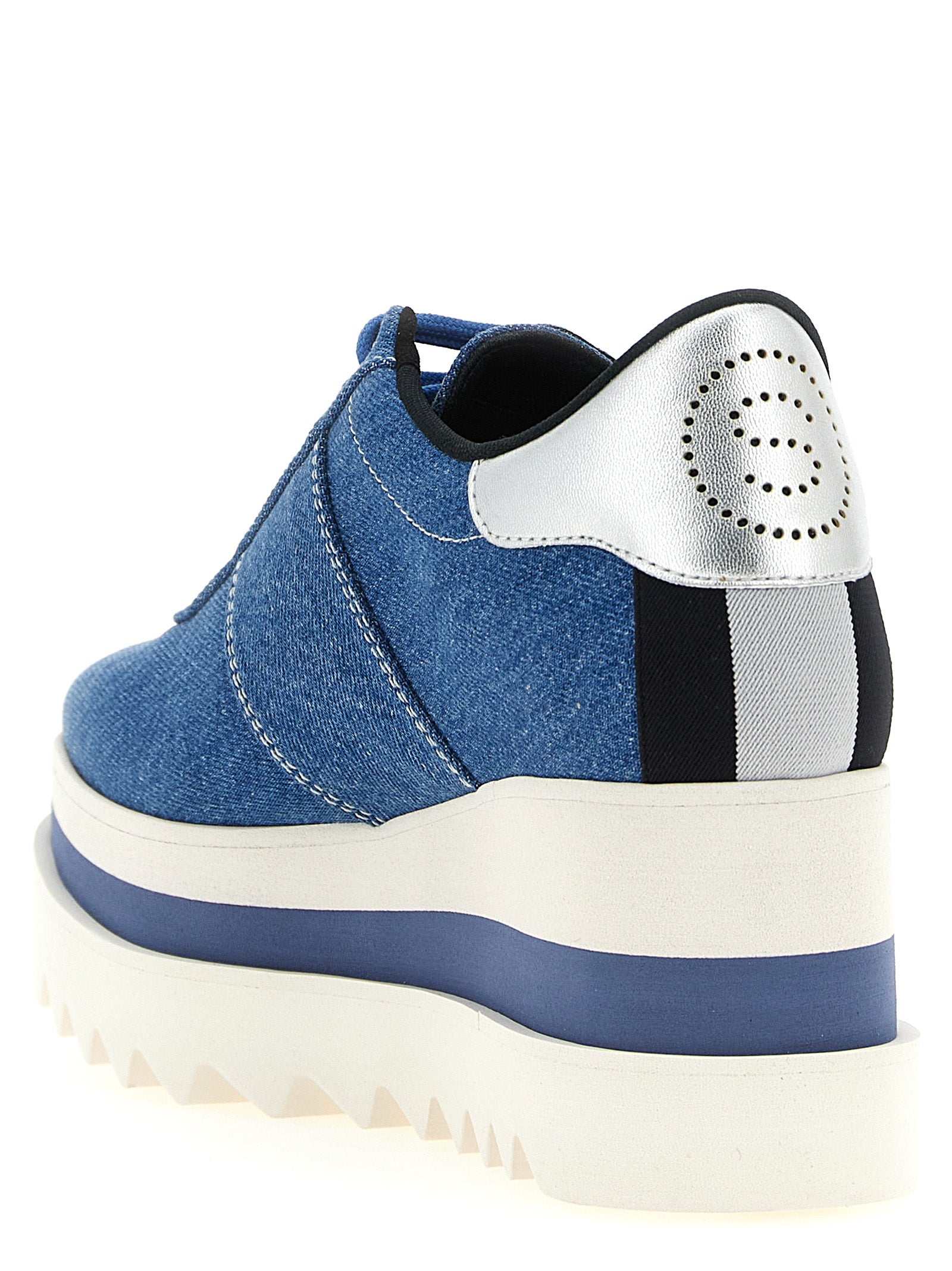 Stella McCartney Blue EVA Wedge Sandals