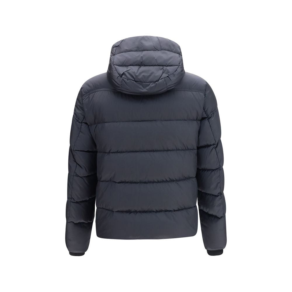 MooRER Blue Polyamide Full-Length Jacket