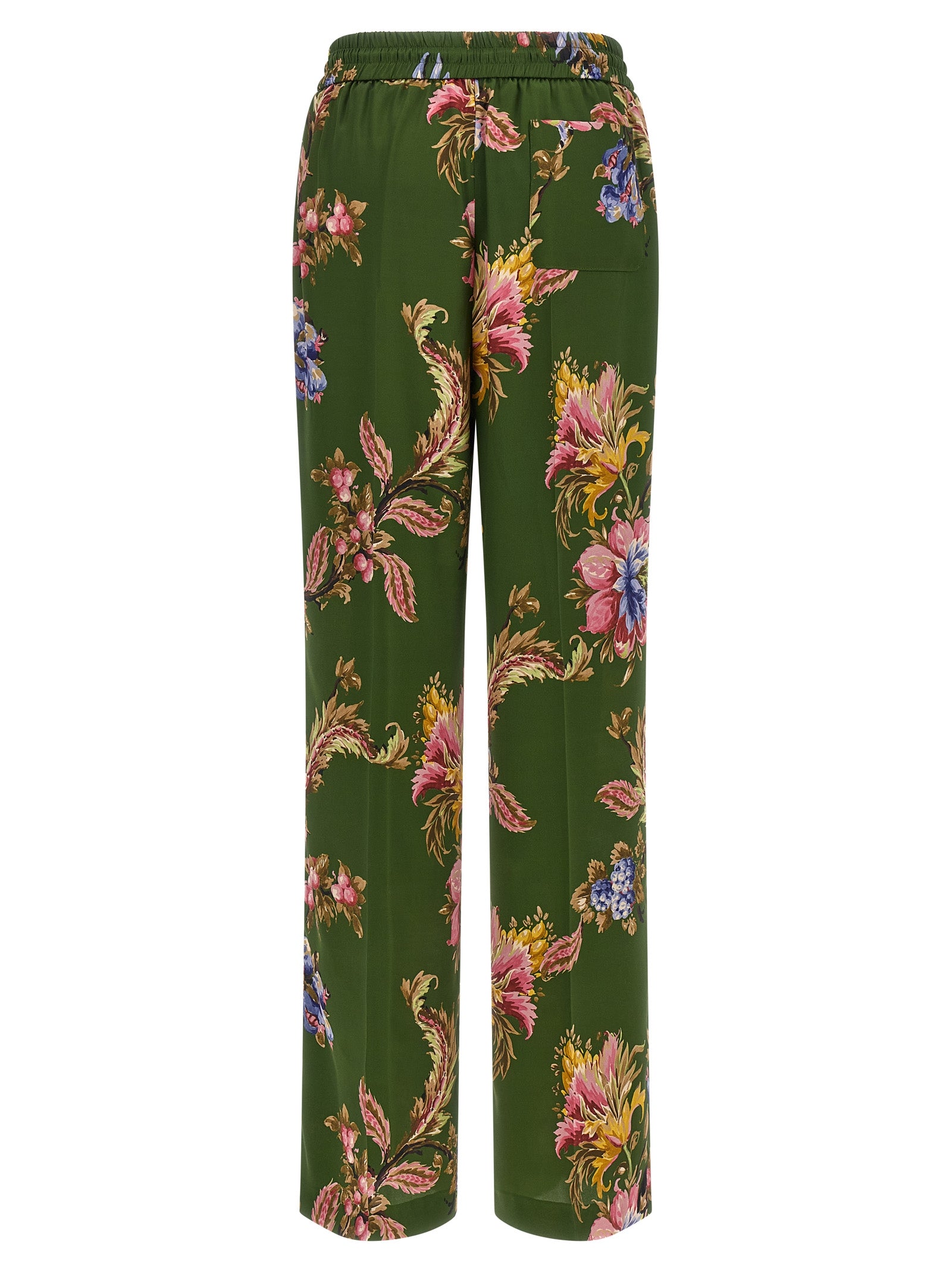 Etro Bicolor Polyester Casual Pants