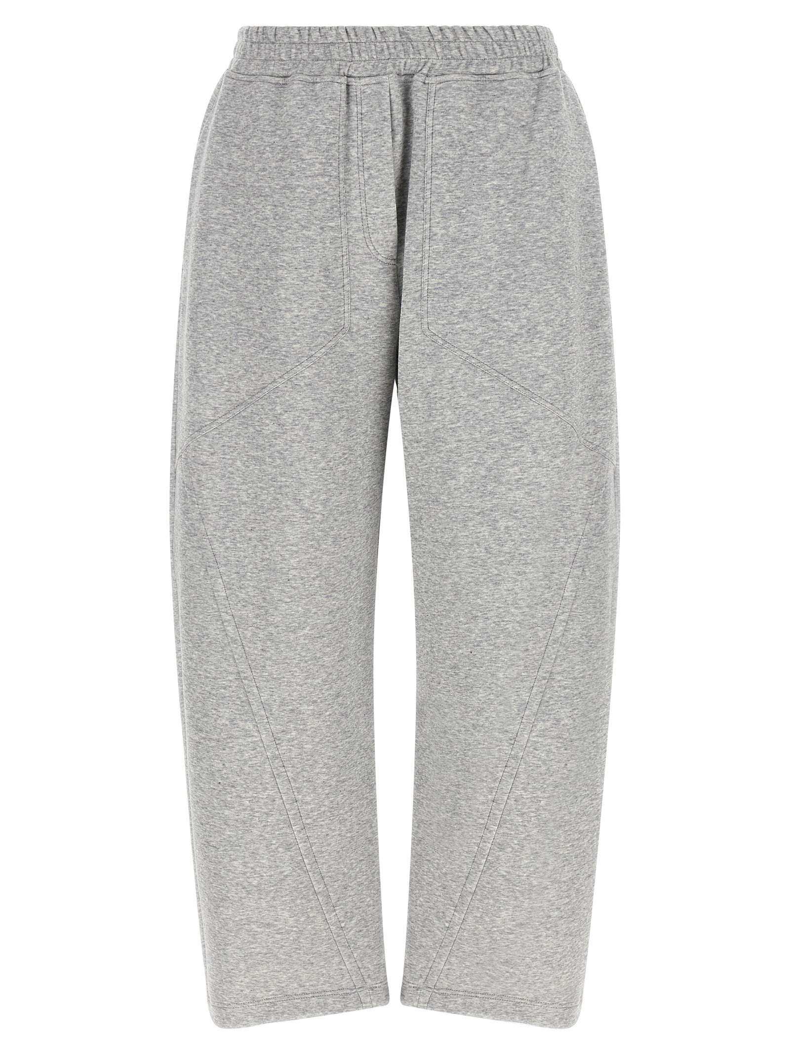 Brunello Cucinelli Gray Cotton Athletic Pants