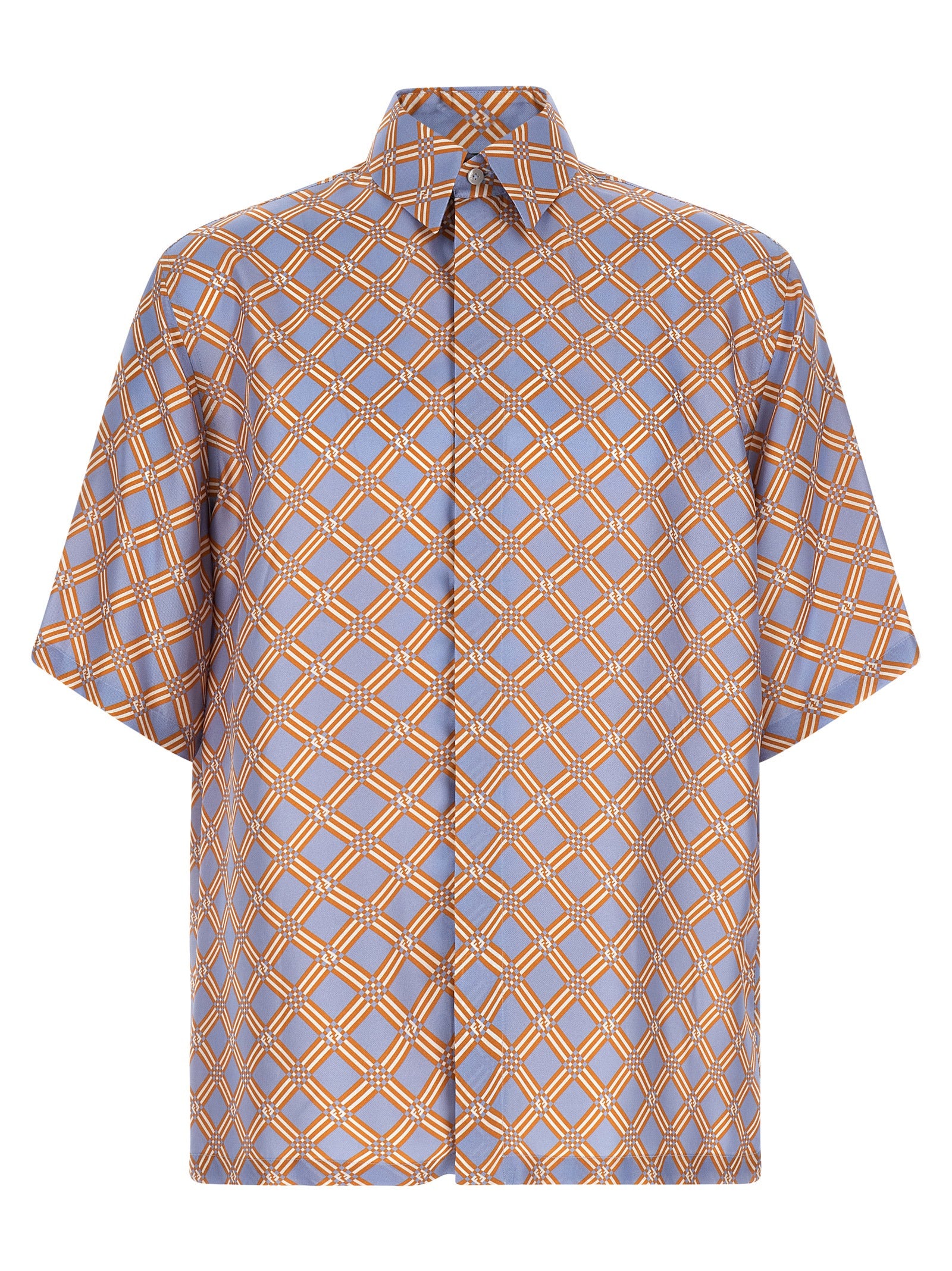 Fendi Multicolor Silk Blouse