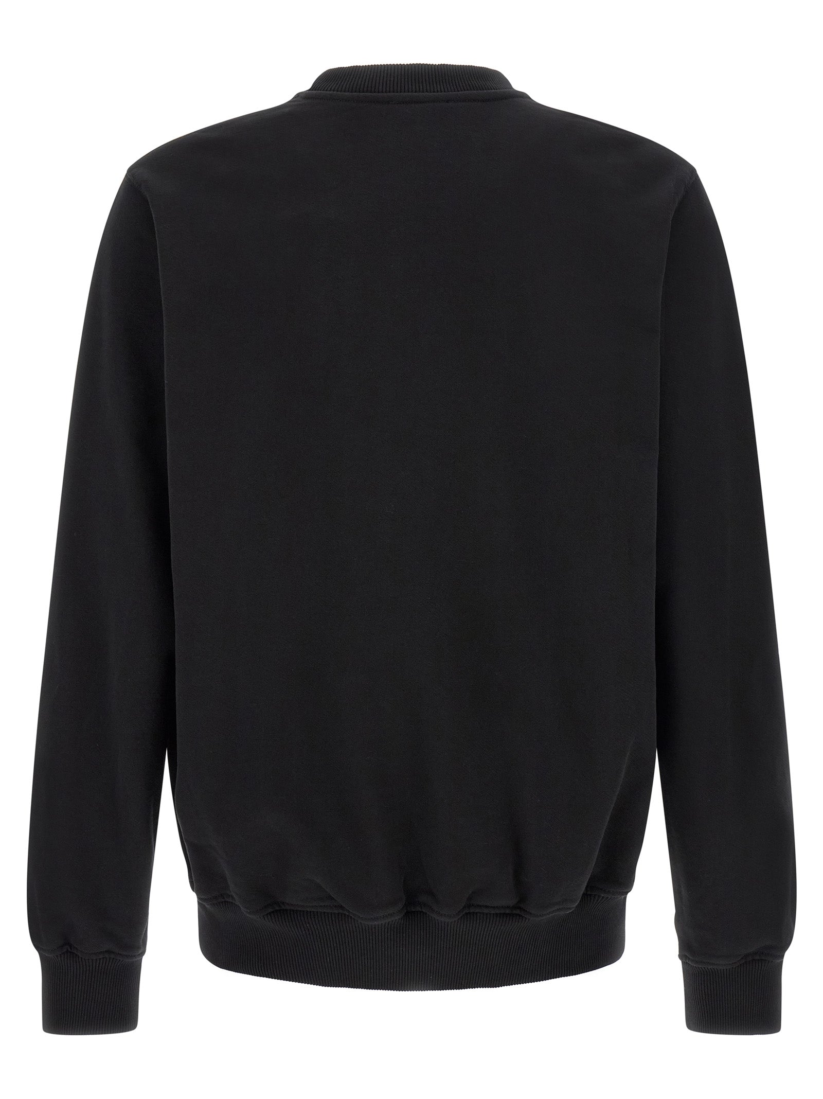 Casablanca Black Organic Cotton Sweatshirt