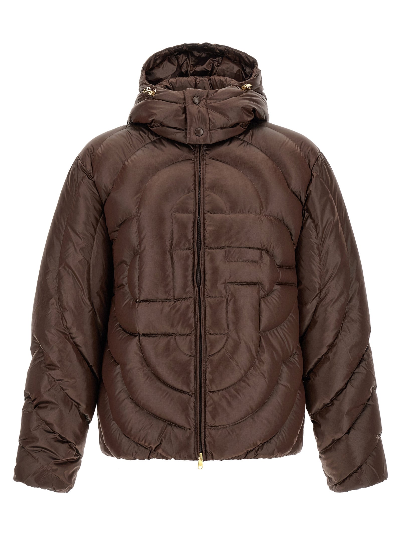 Casablanca Brown Polyamide Full-Length Jacket