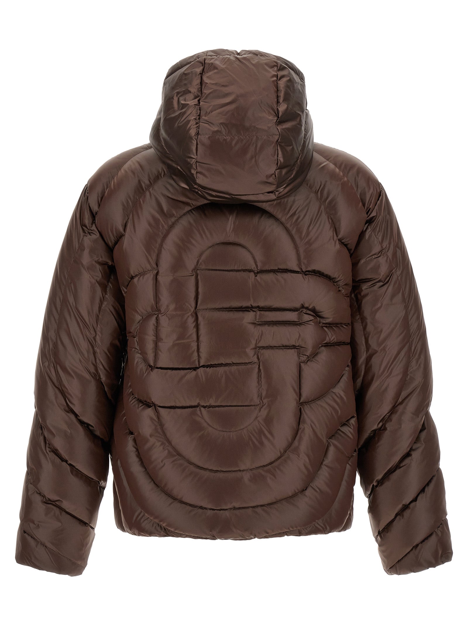 Casablanca Brown Polyamide Full-Length Jacket