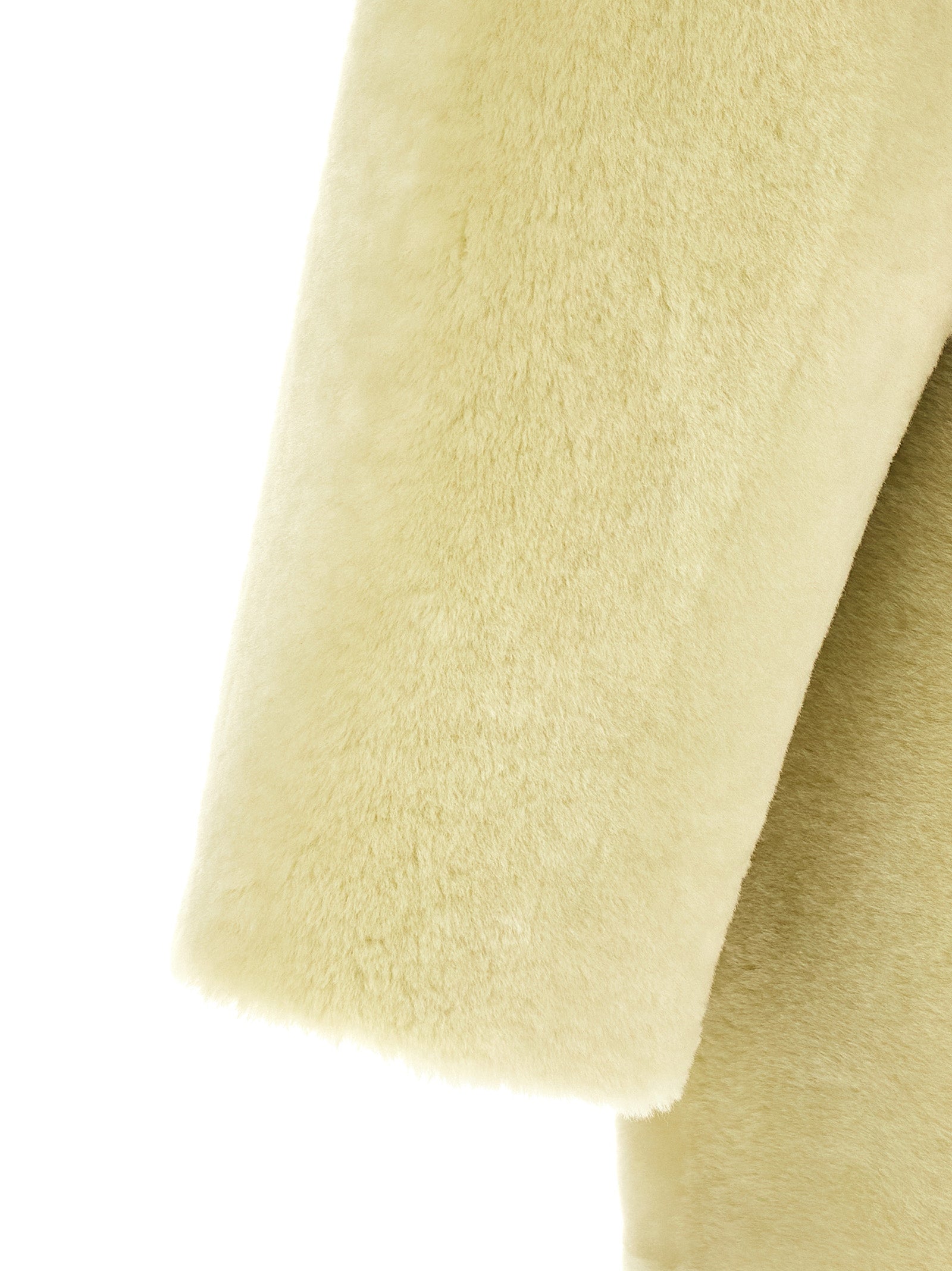 BLANCHA Bicolor Lamb Fur Coat