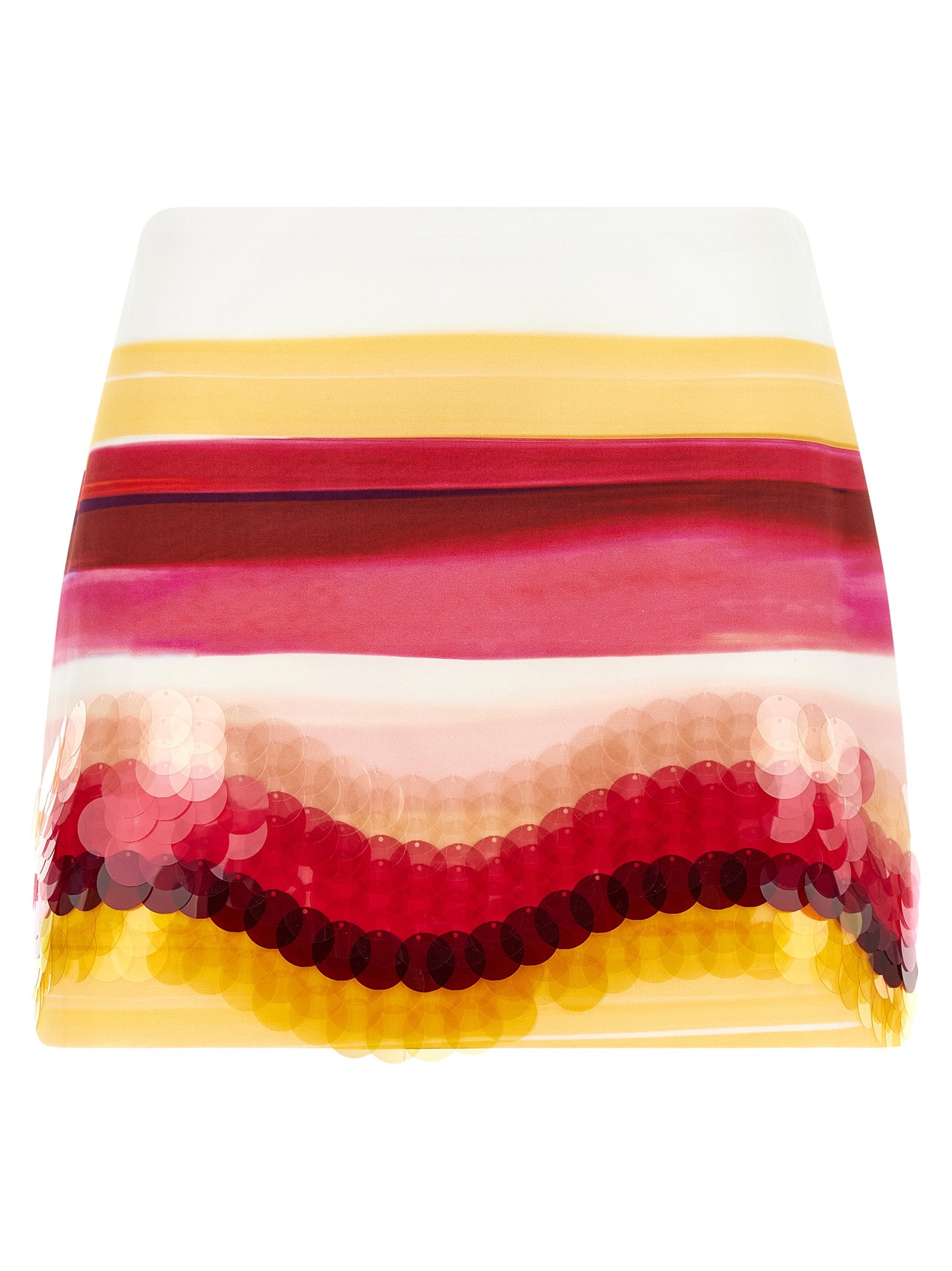 Fendi Multicolor Cotton Long Skirt