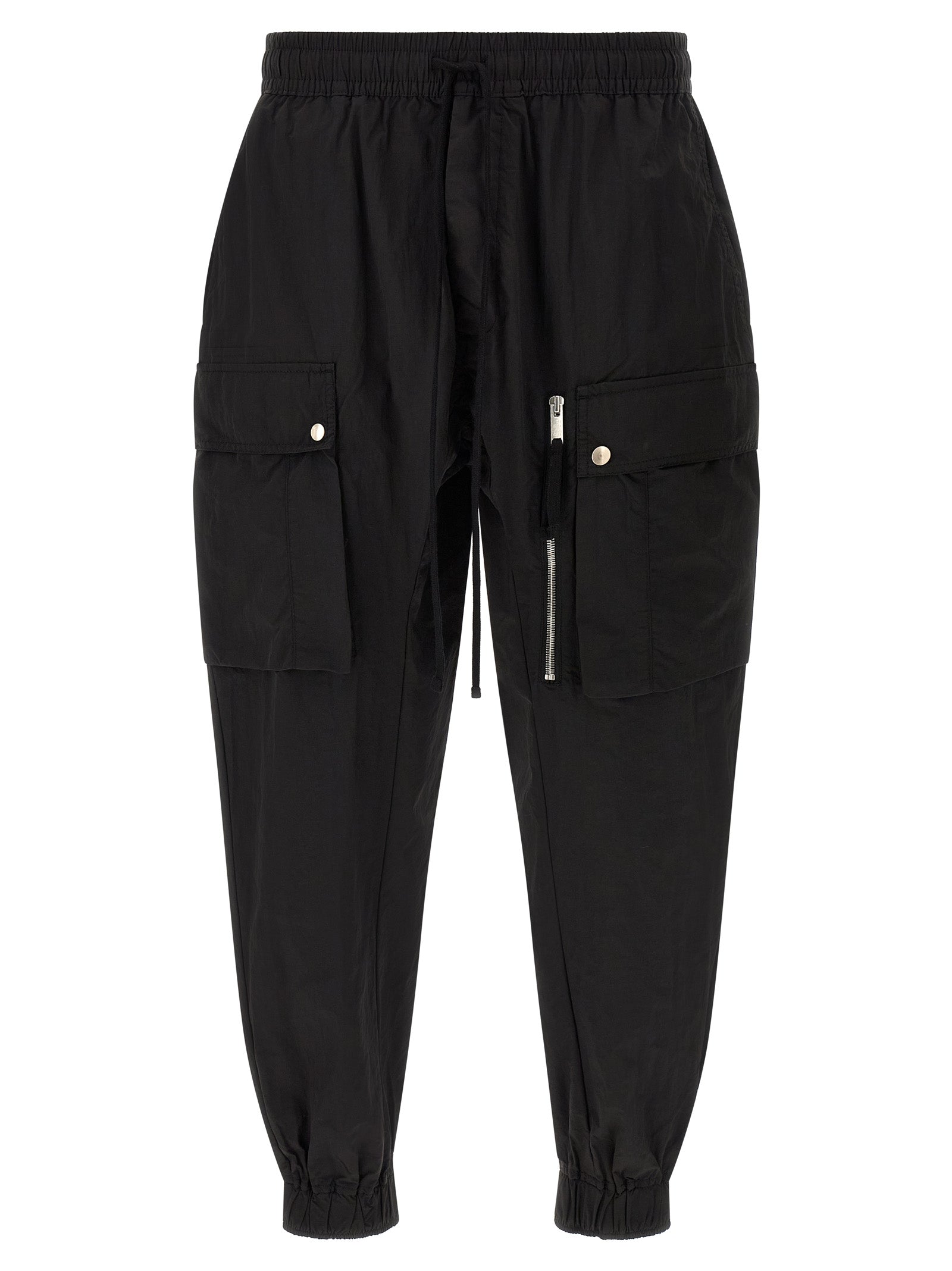 Thom Krom Black Polyamide Cargo Pants
