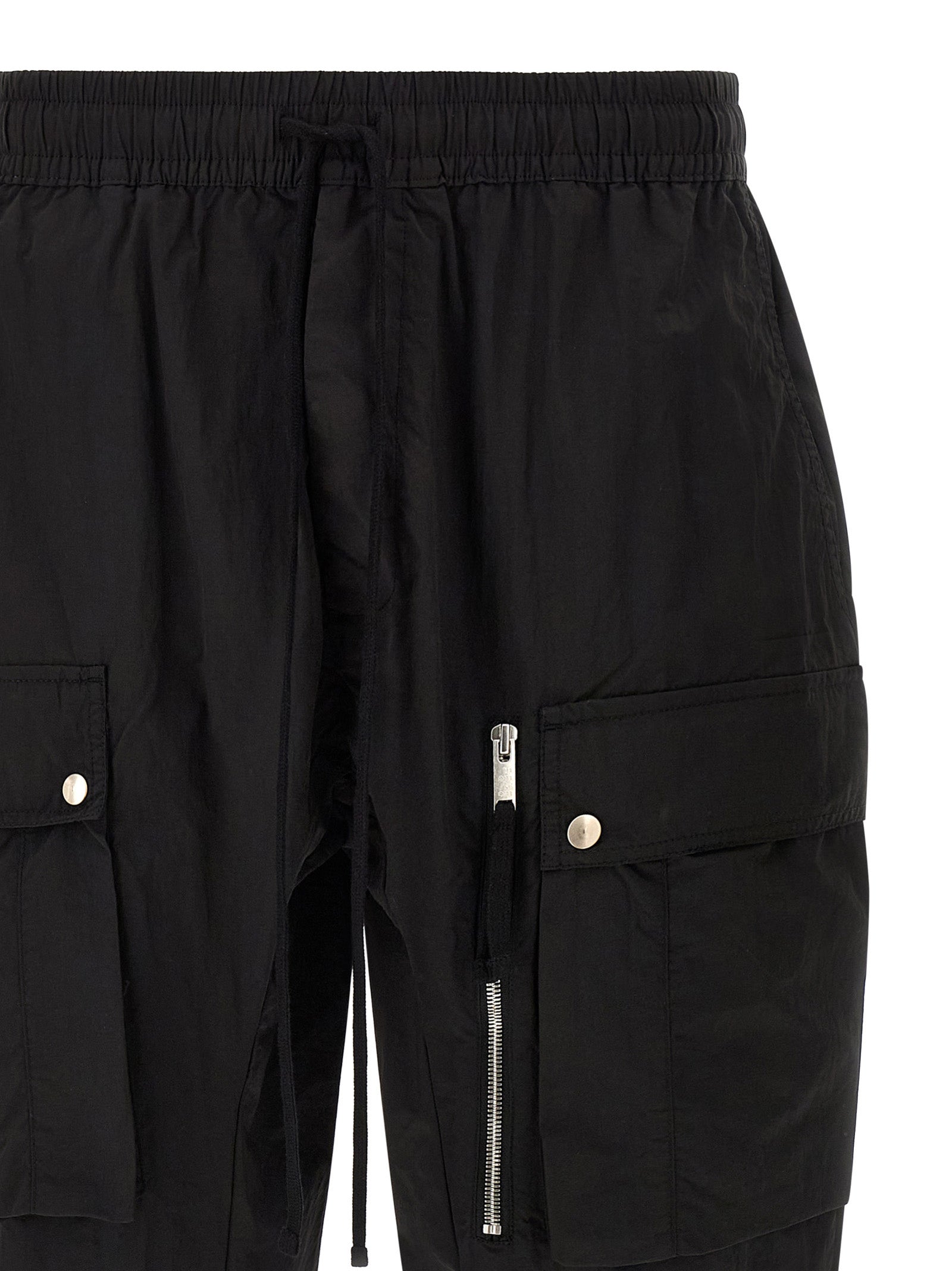 Thom Krom Black Polyamide Cargo Pants