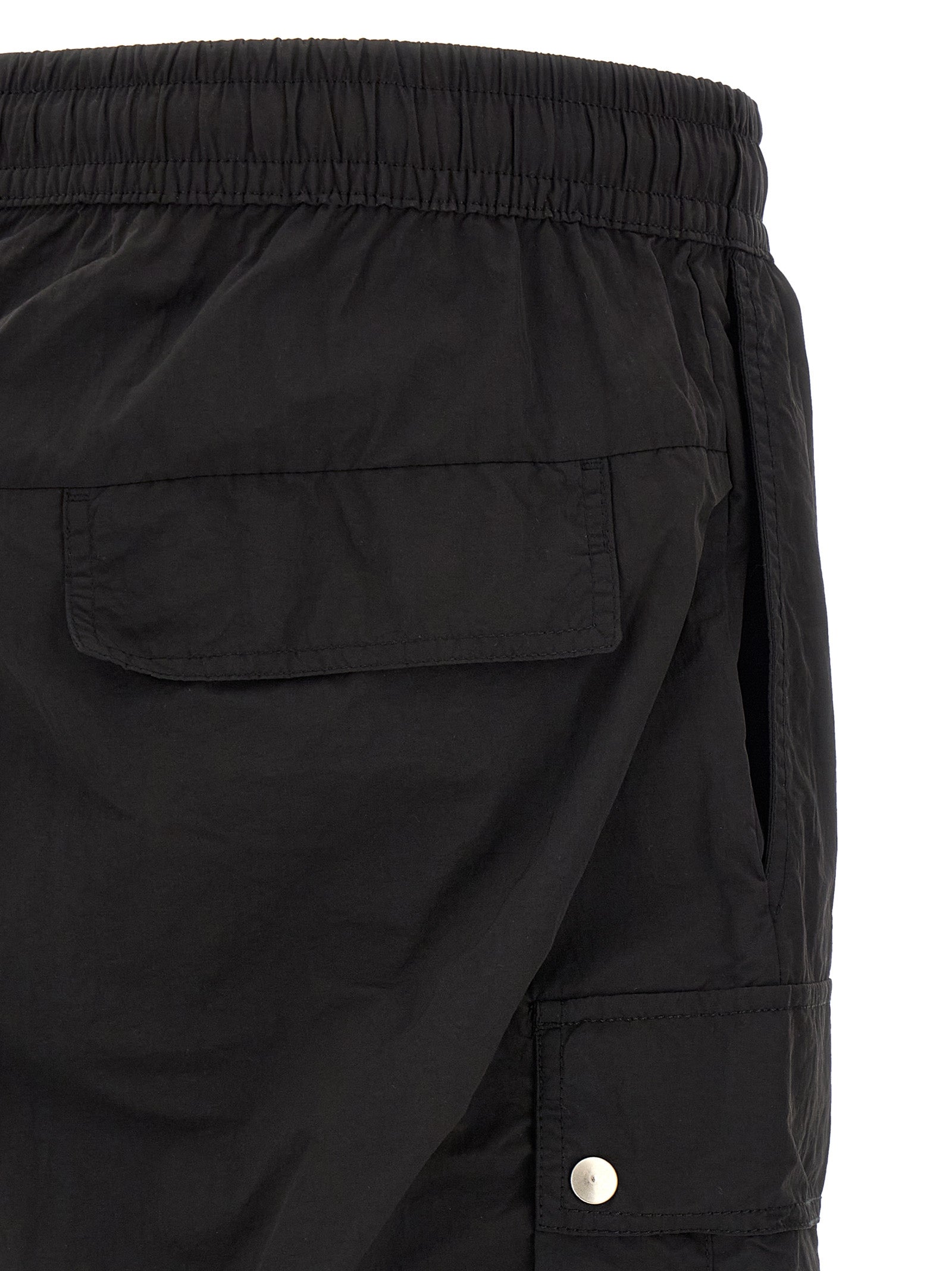 Thom Krom Black Polyamide Cargo Pants