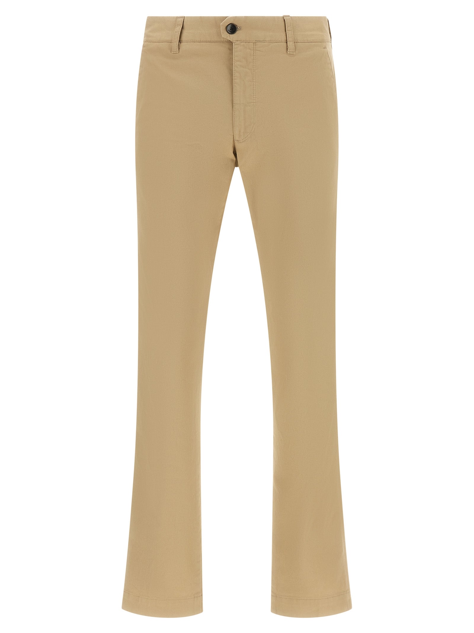 Incotex Beige Cotton Chino Pants