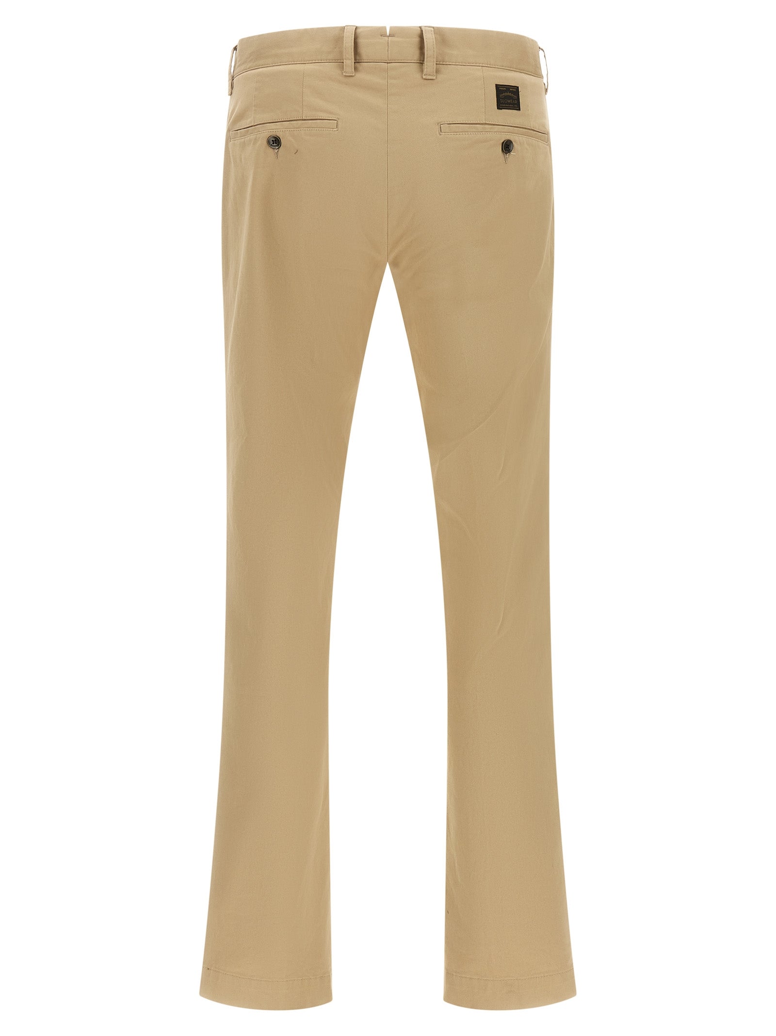 Incotex Beige Cotton Chino Pants