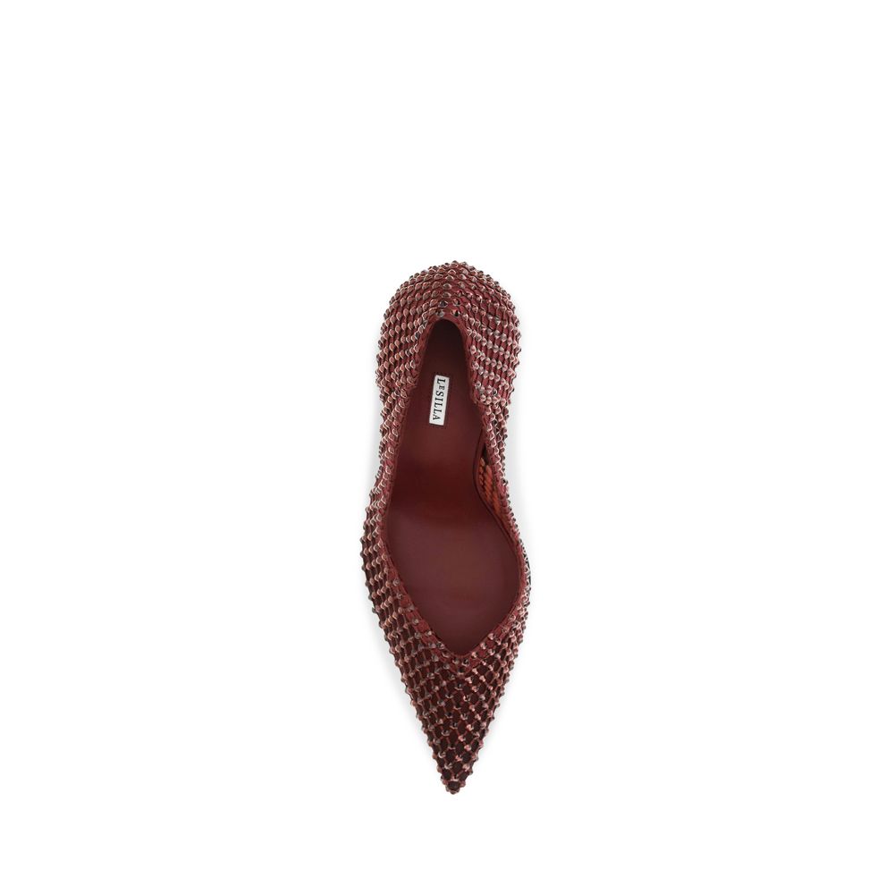 LE SILLA Multicolor Crystals High Heel Pumps