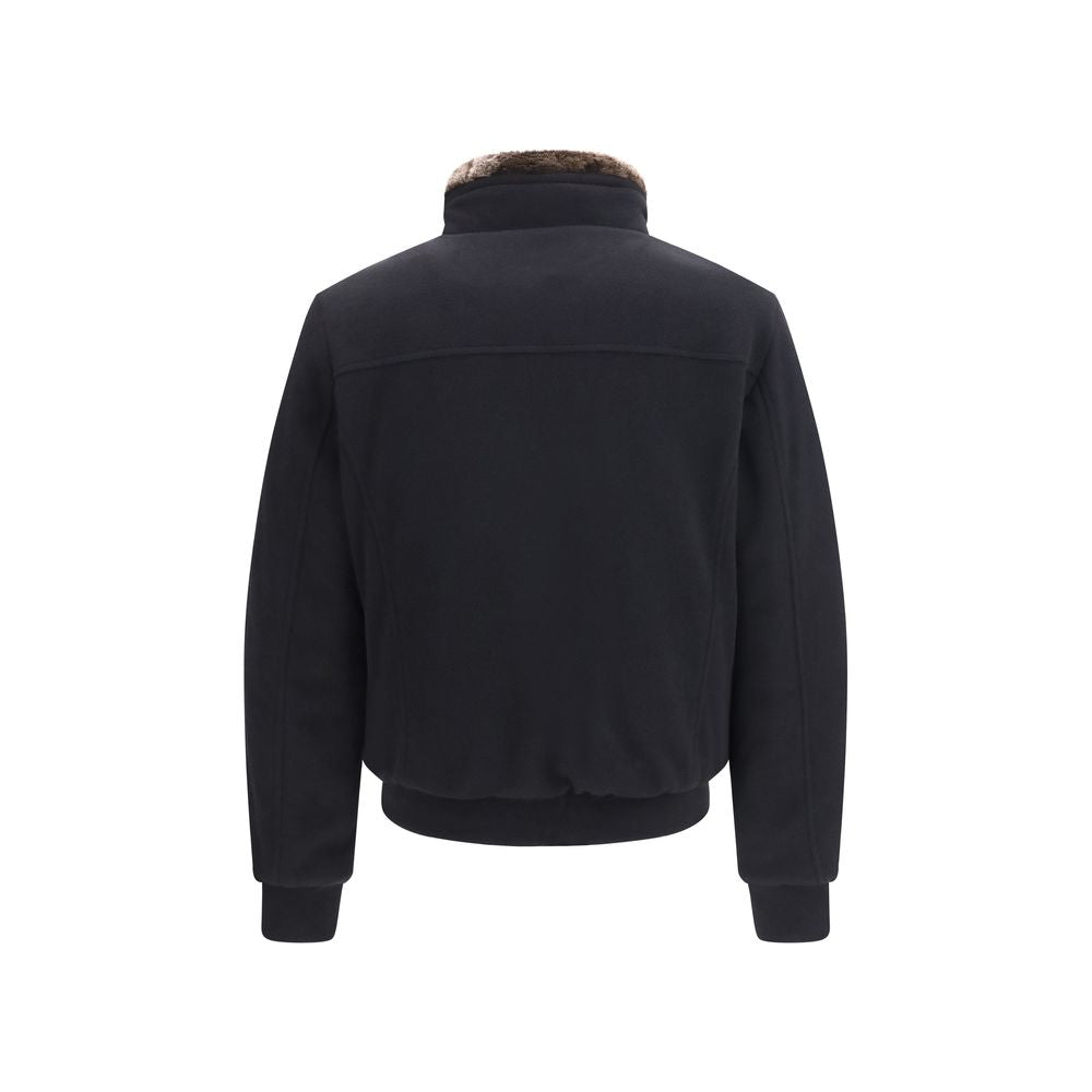 MooRER Black Cashmere Bomber