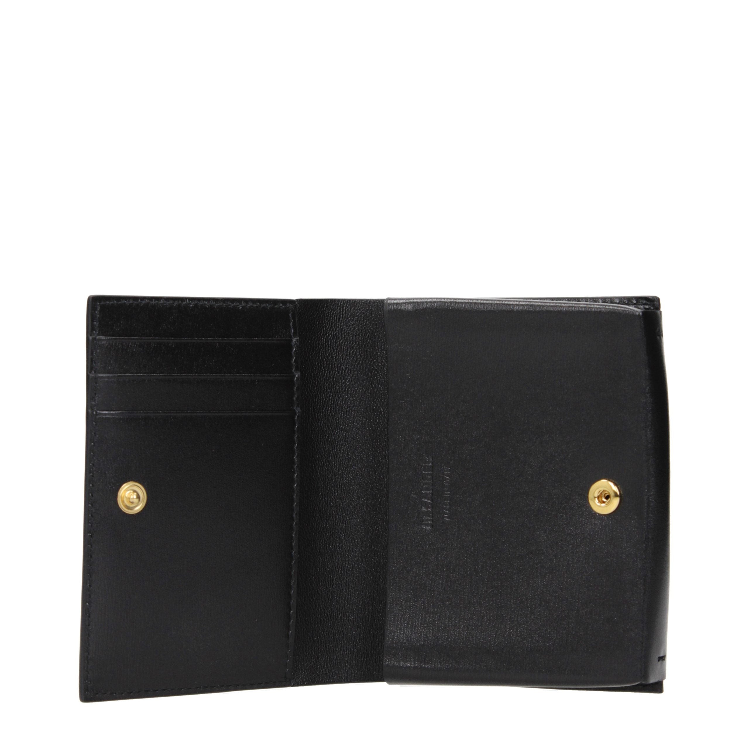 Jil Sander Black Leather Cardholder