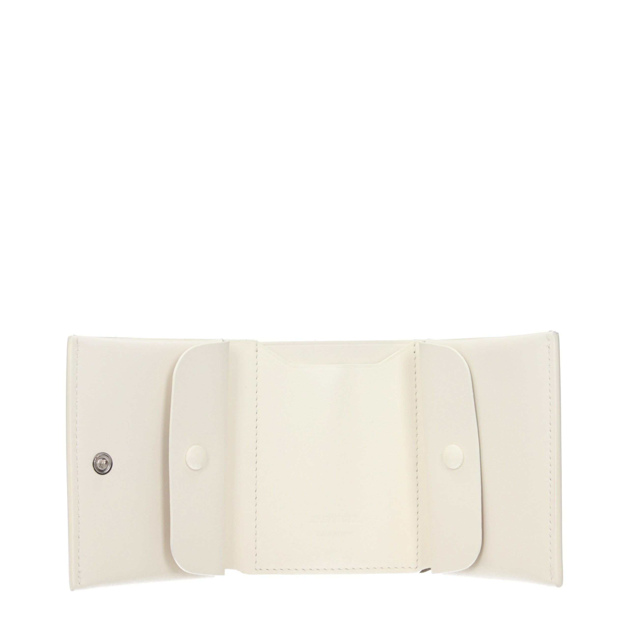 Jil Sander Beige Leather Wallet