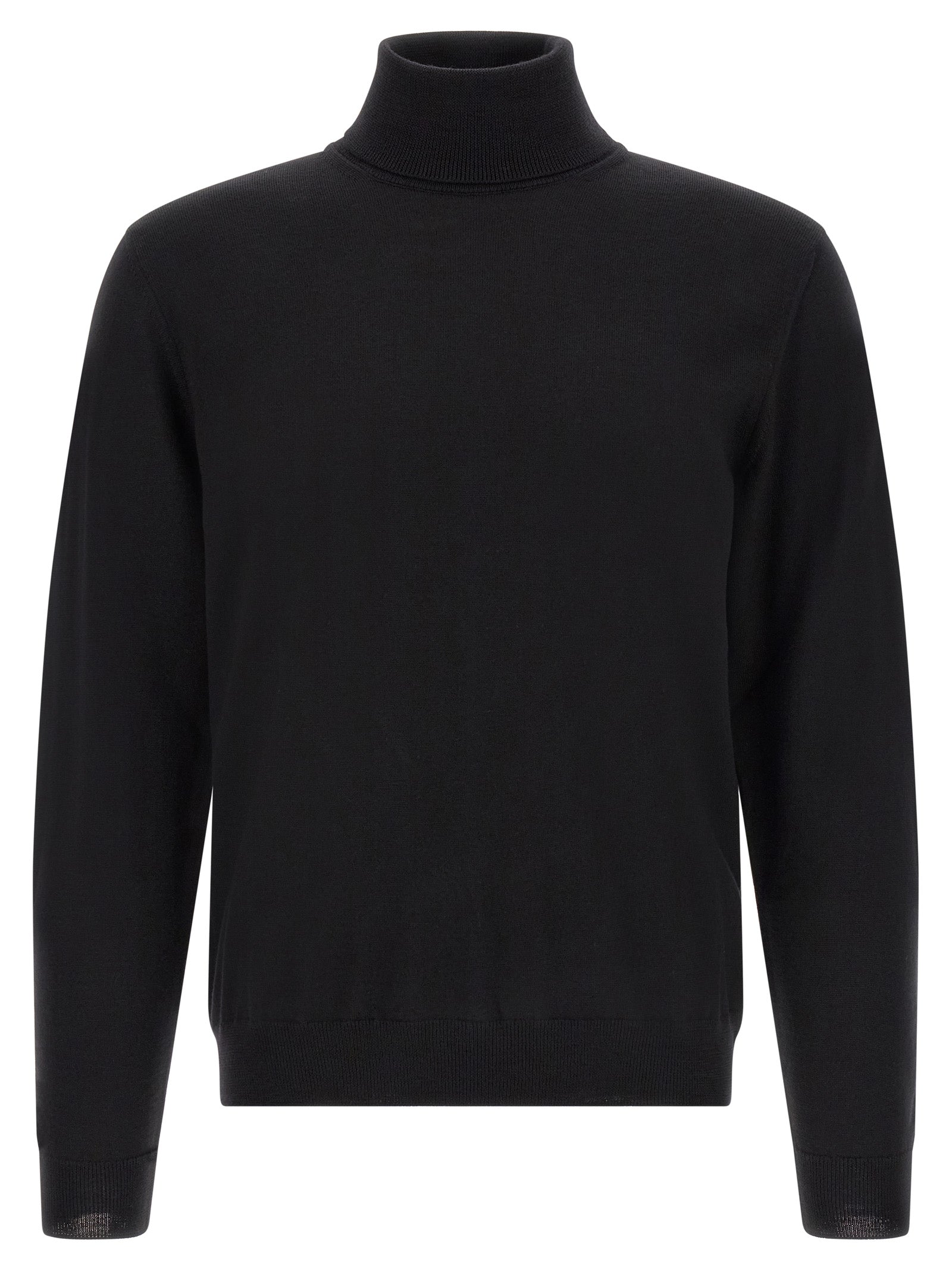 ZANONE Black Virgin Wool Cardigan
