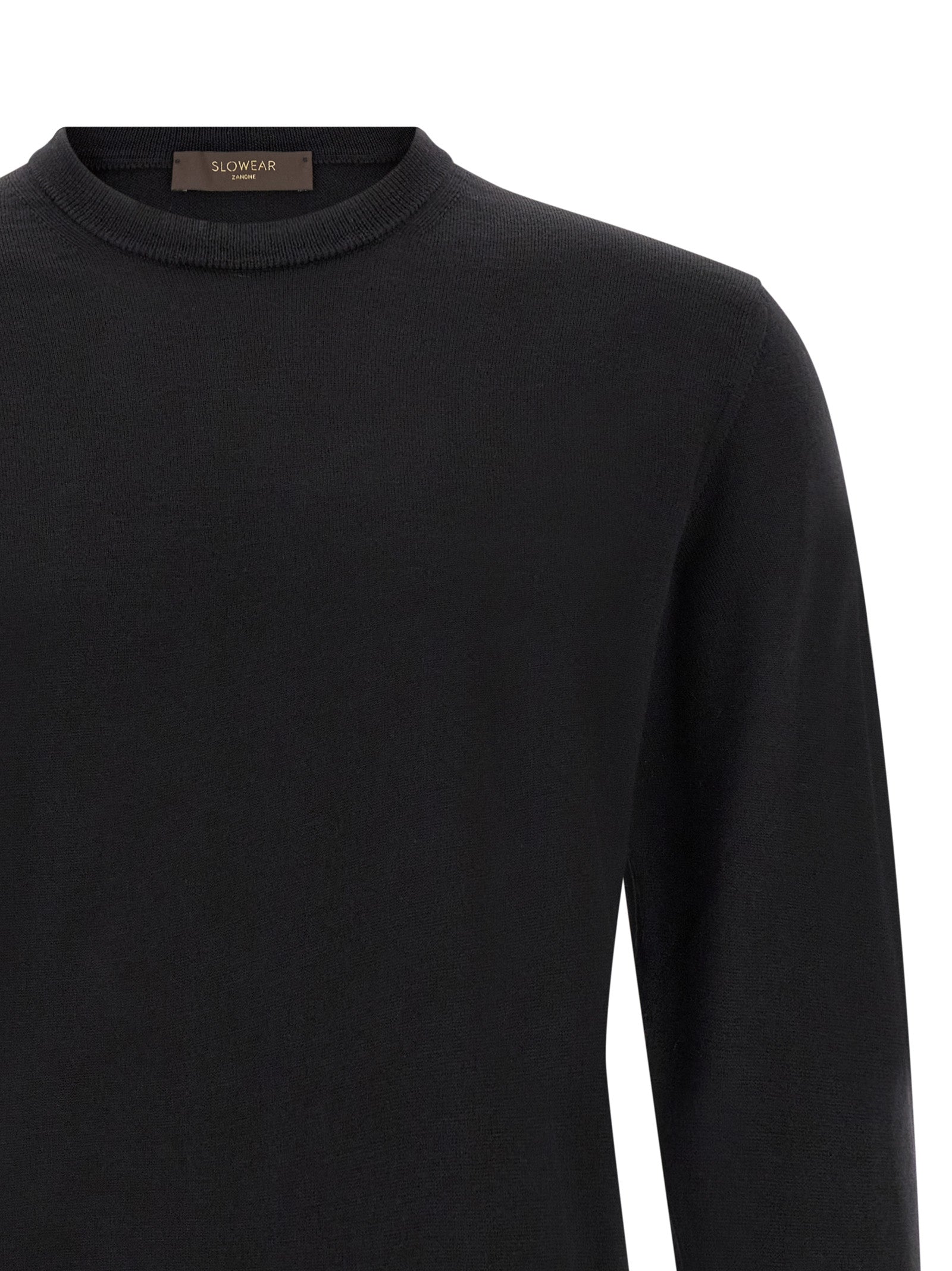 ZANONE Black Virgin Wool Cardigan