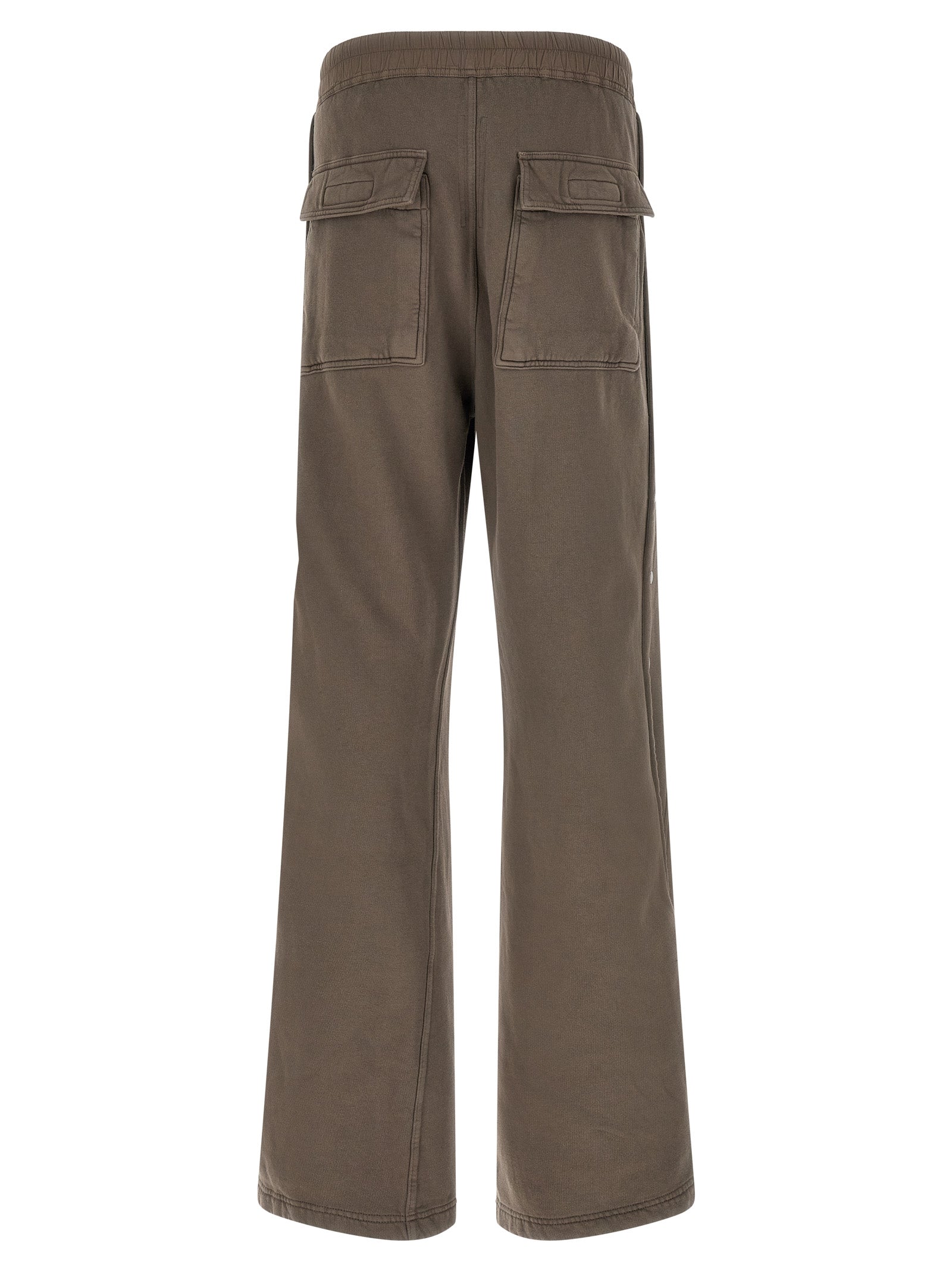 DRKSHDW Gray Cotton Flared Pants