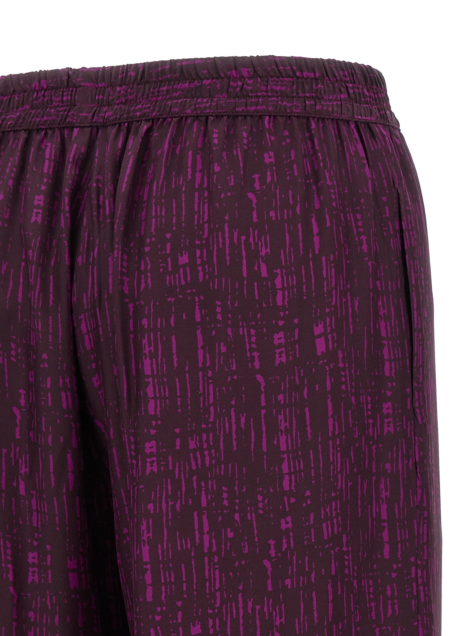 Gianluca Capannolo Purple Viscose Casual Pants