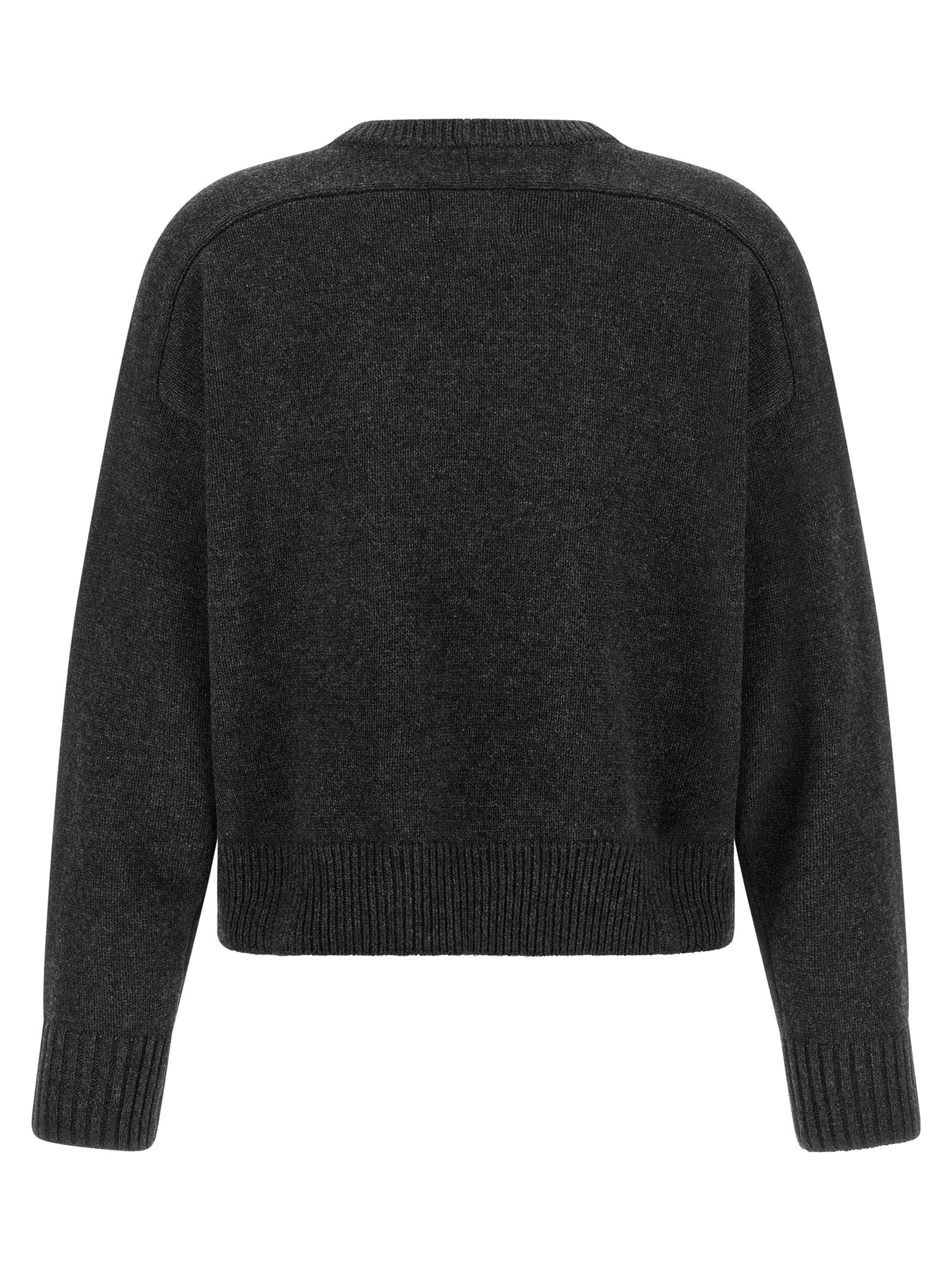 Loulou De Saison Gray Wool Cardigan