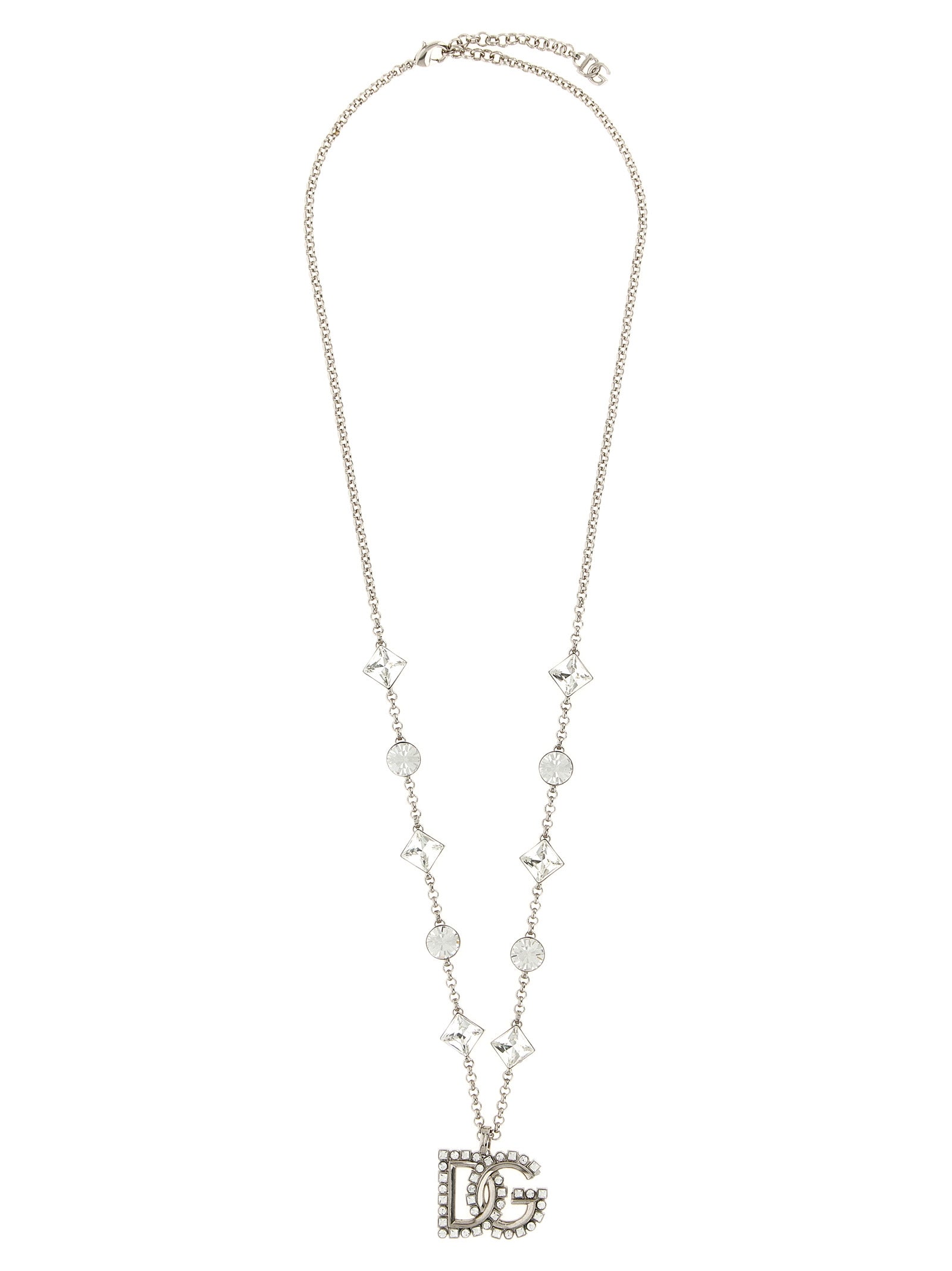 Dolce & Gabbana Silver Brass Necklace
