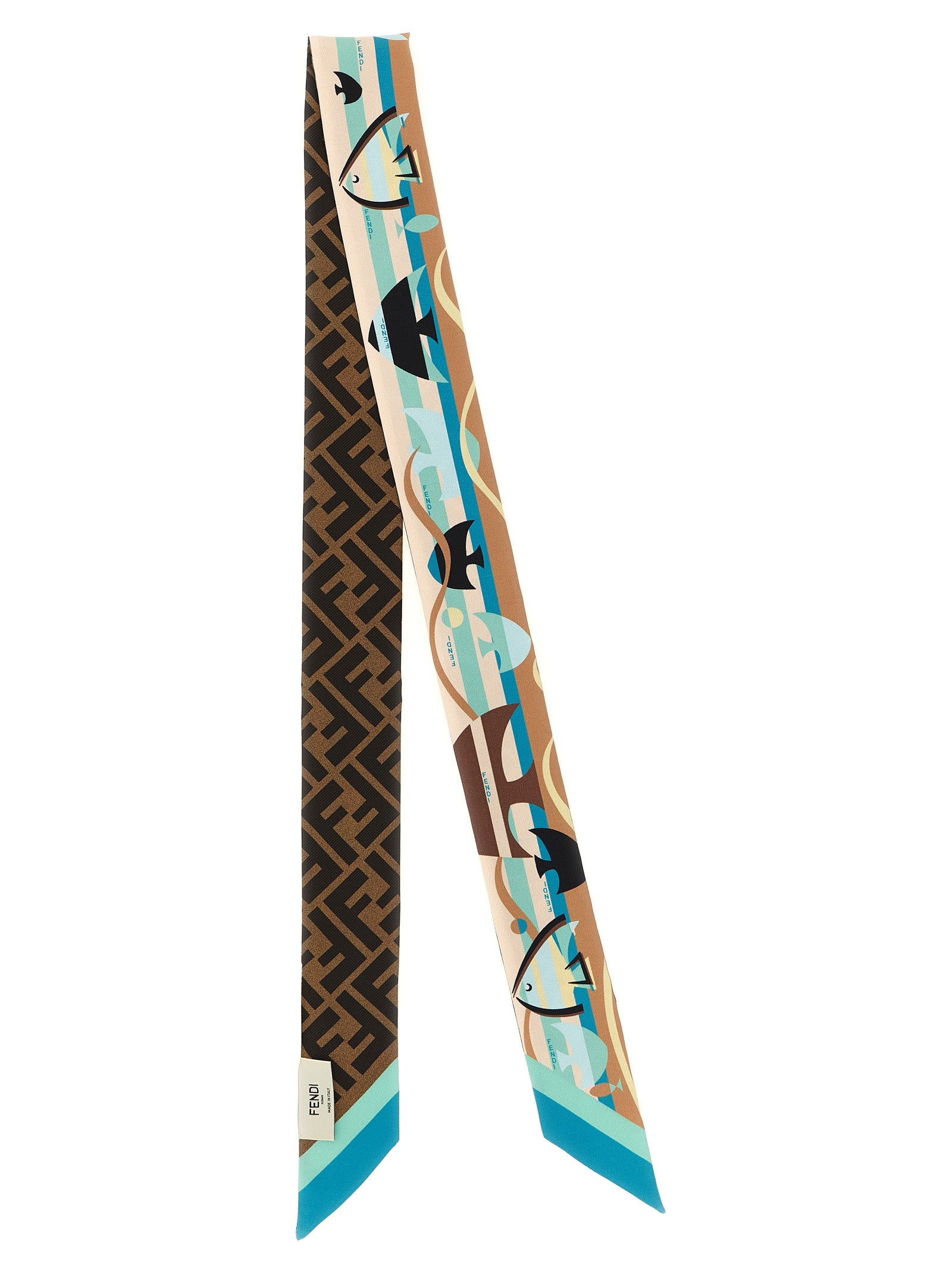 Fendi Multicolor Silk Foulard