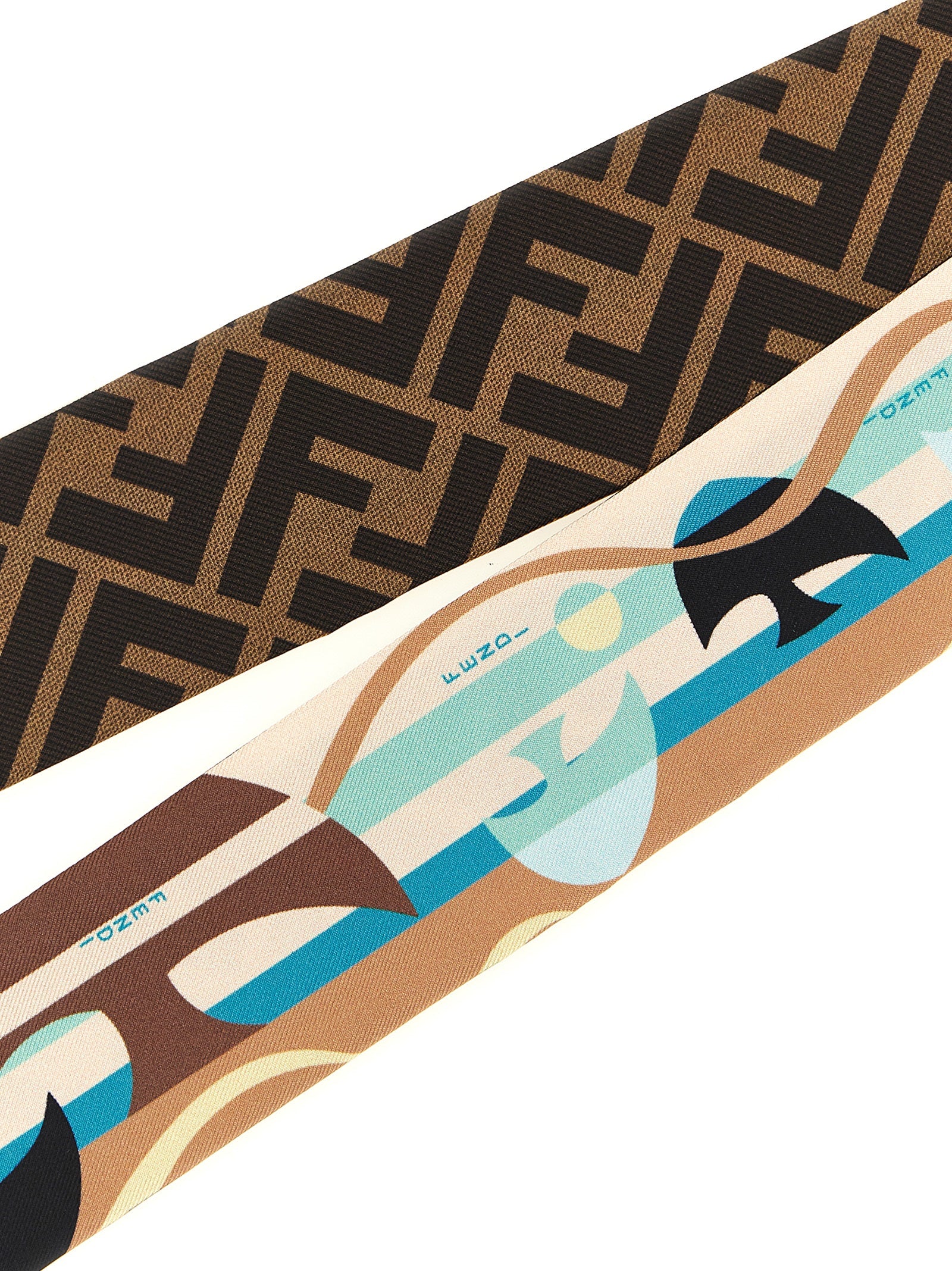 Fendi Multicolor Silk Foulard