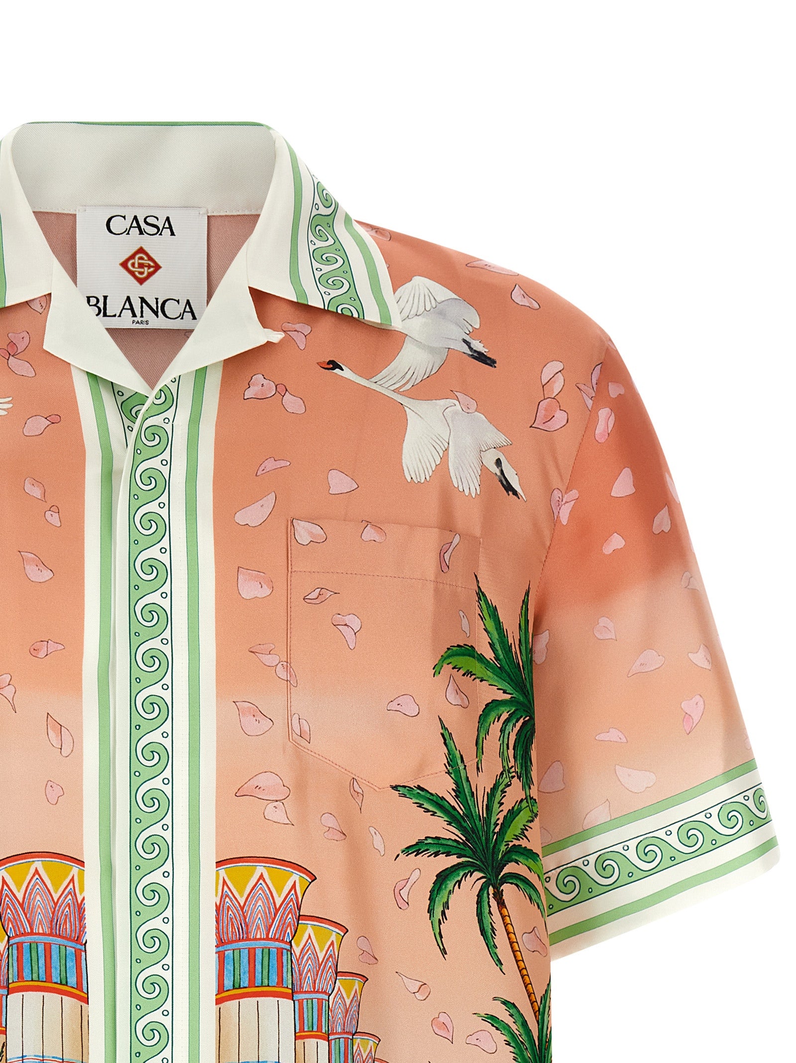 Casablanca Multicolor Silk Blouse