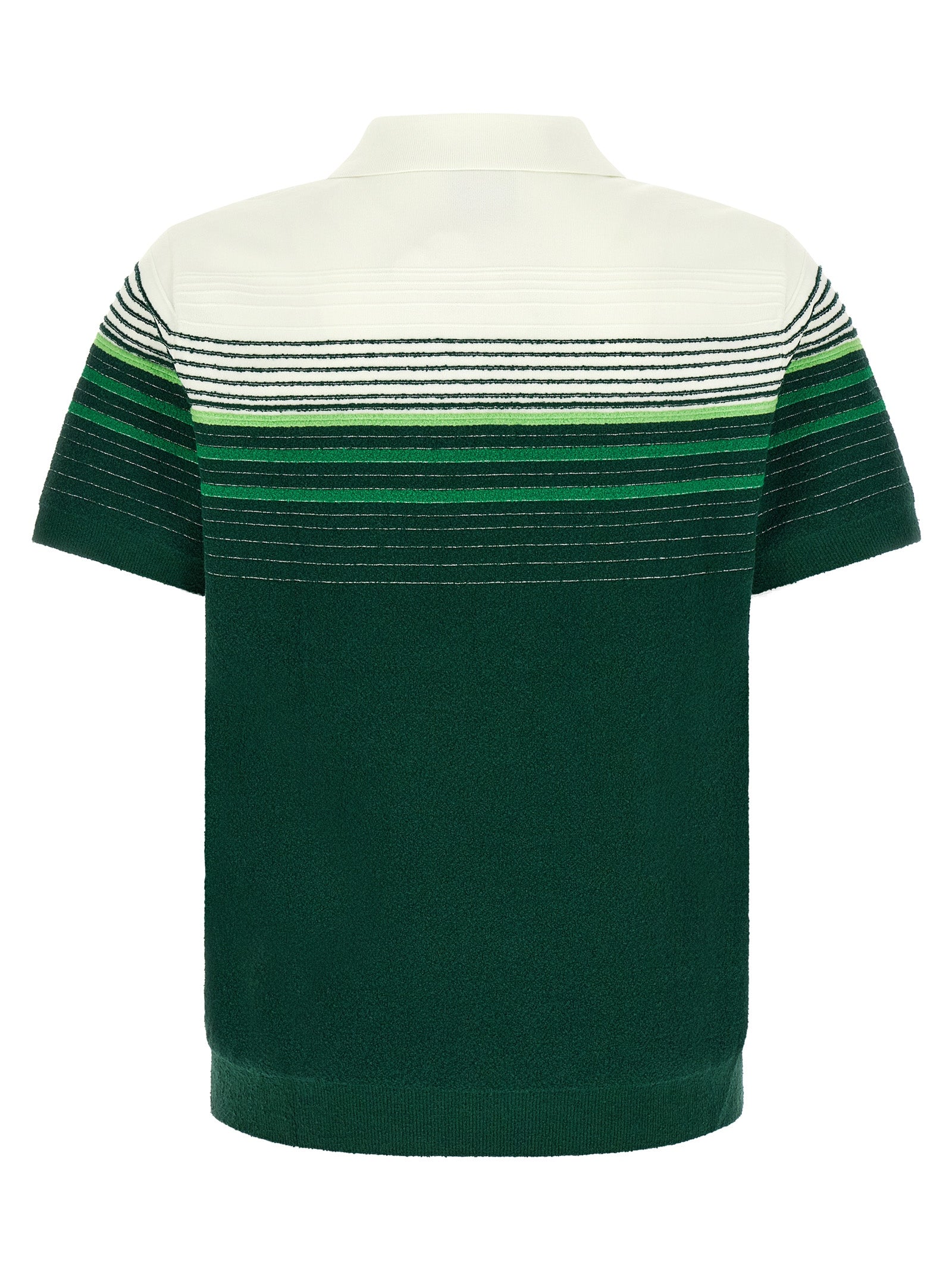 Casablanca Bicolor Cotton Polo Shirt