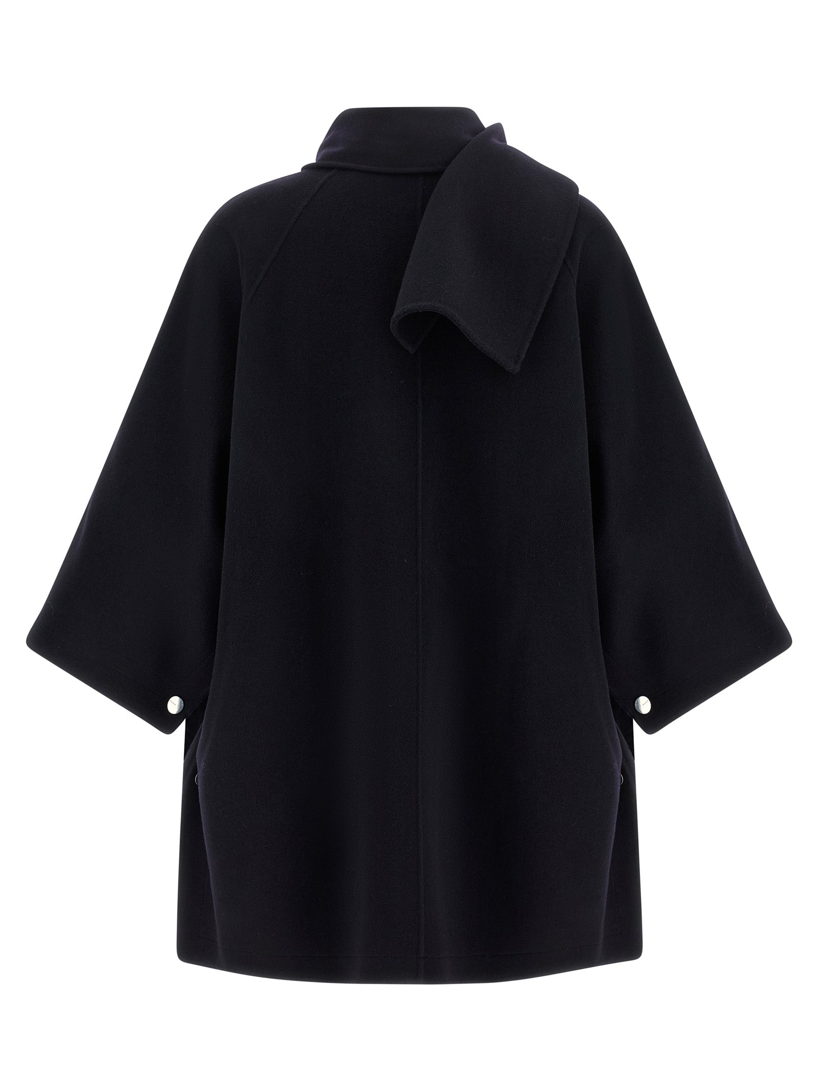 PINKO Blue Wool Coat