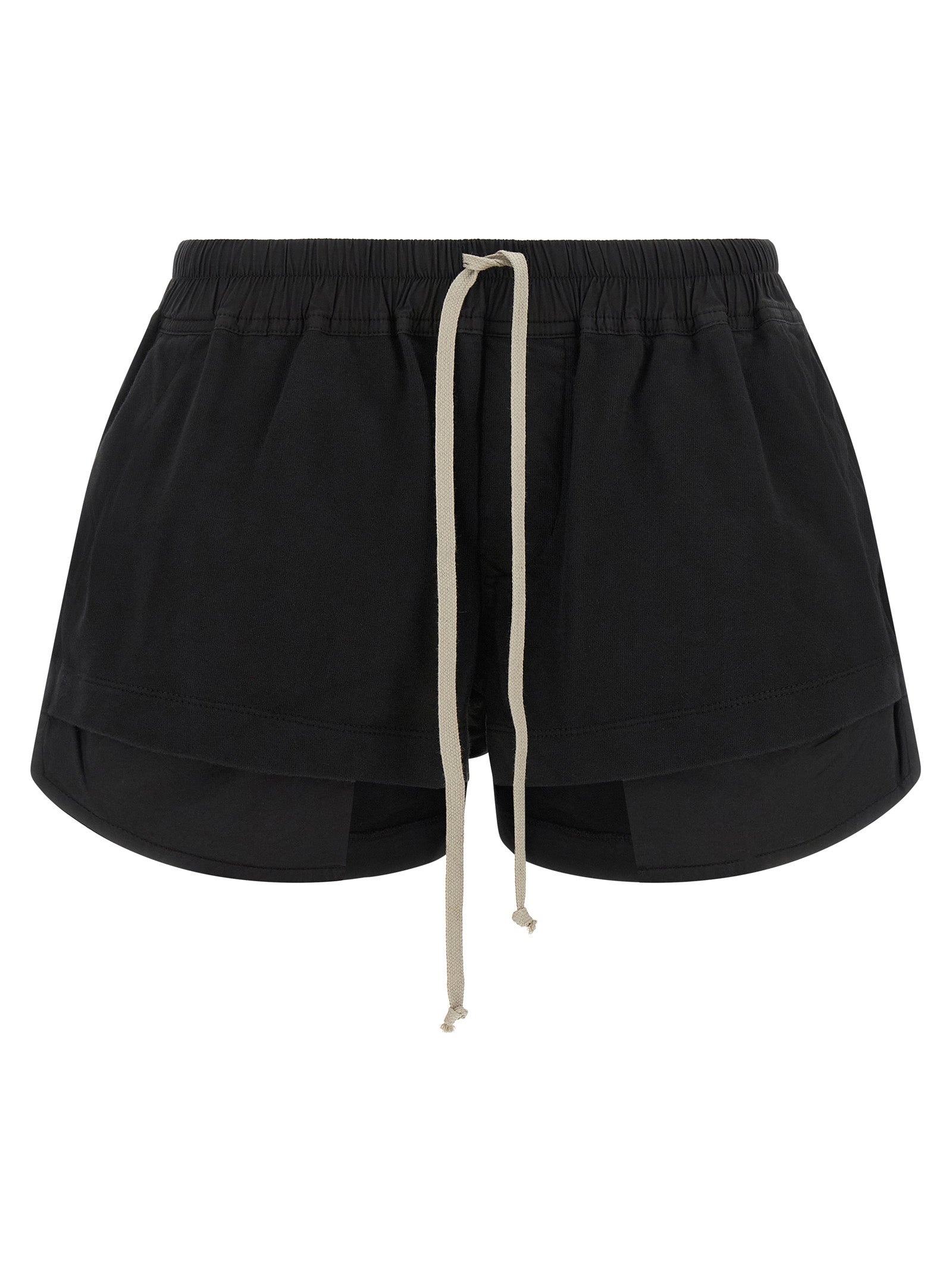 DRKSHDW Black Cotton Bermuda Shorts