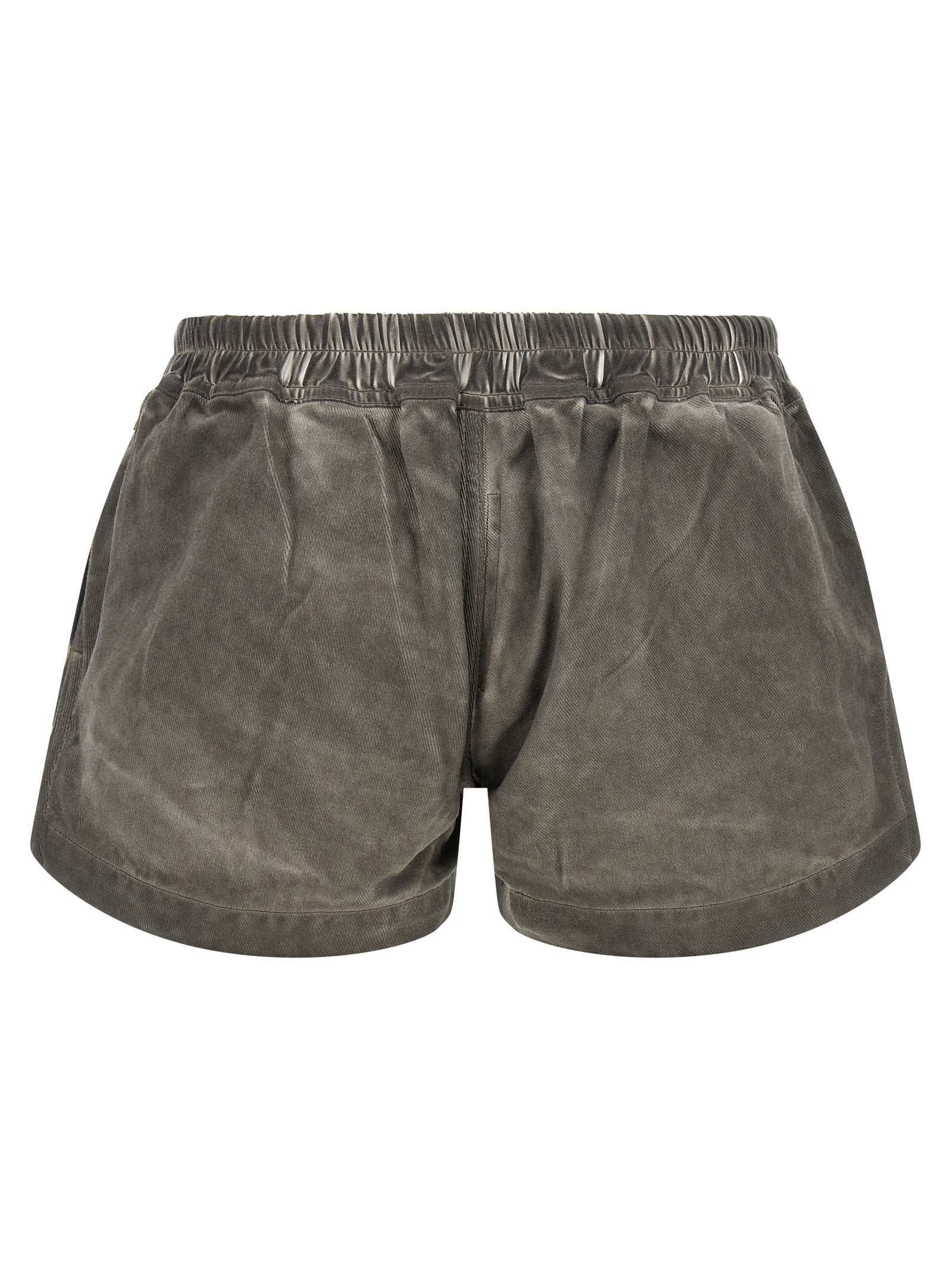 DRKSHDW Gray Cotton Bermuda Shorts