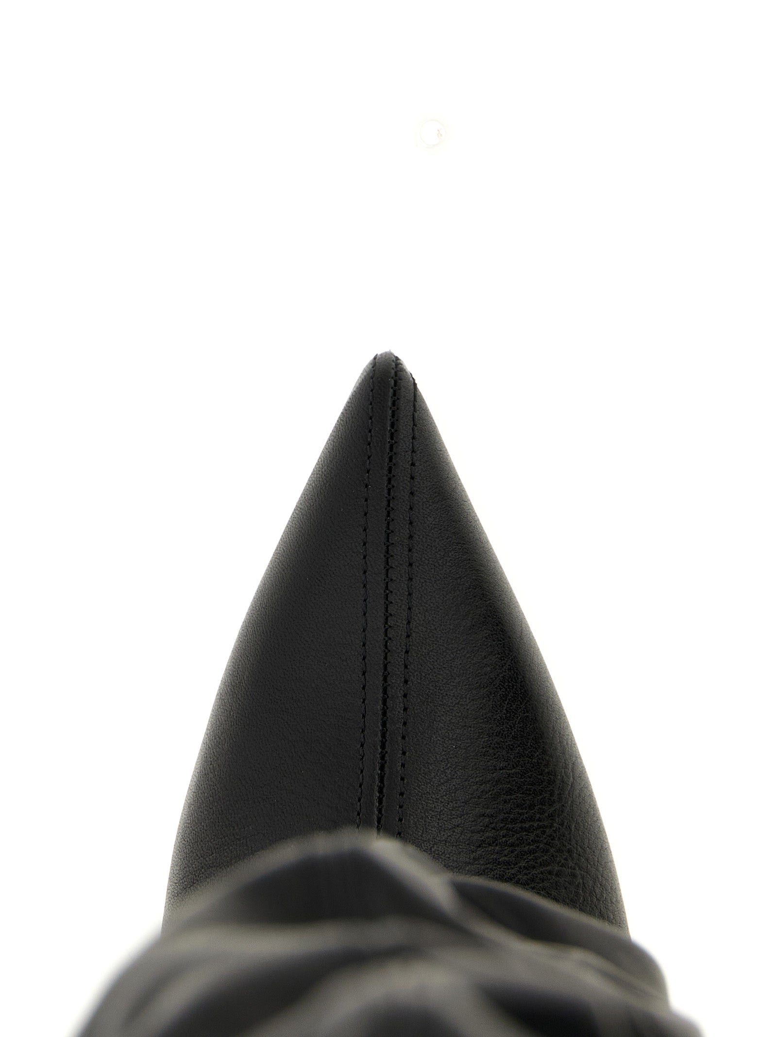 Balmain Black Calfskin Over The Knee