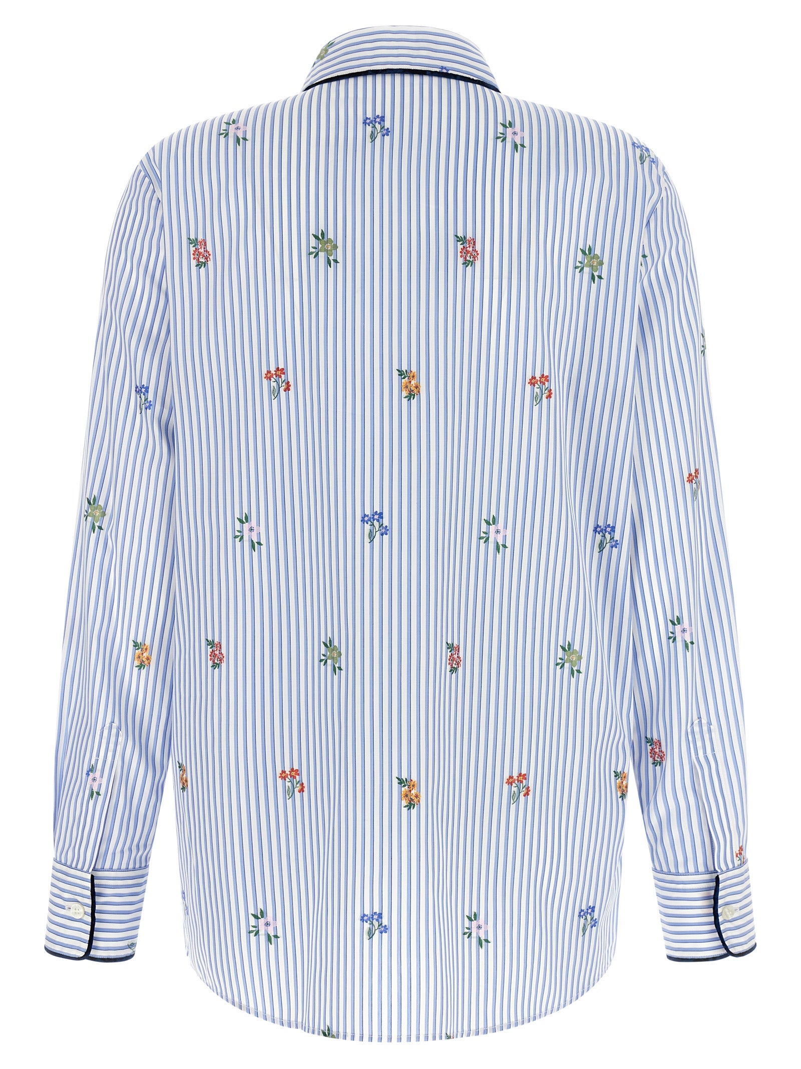 Etro Blue Cotton Blouse